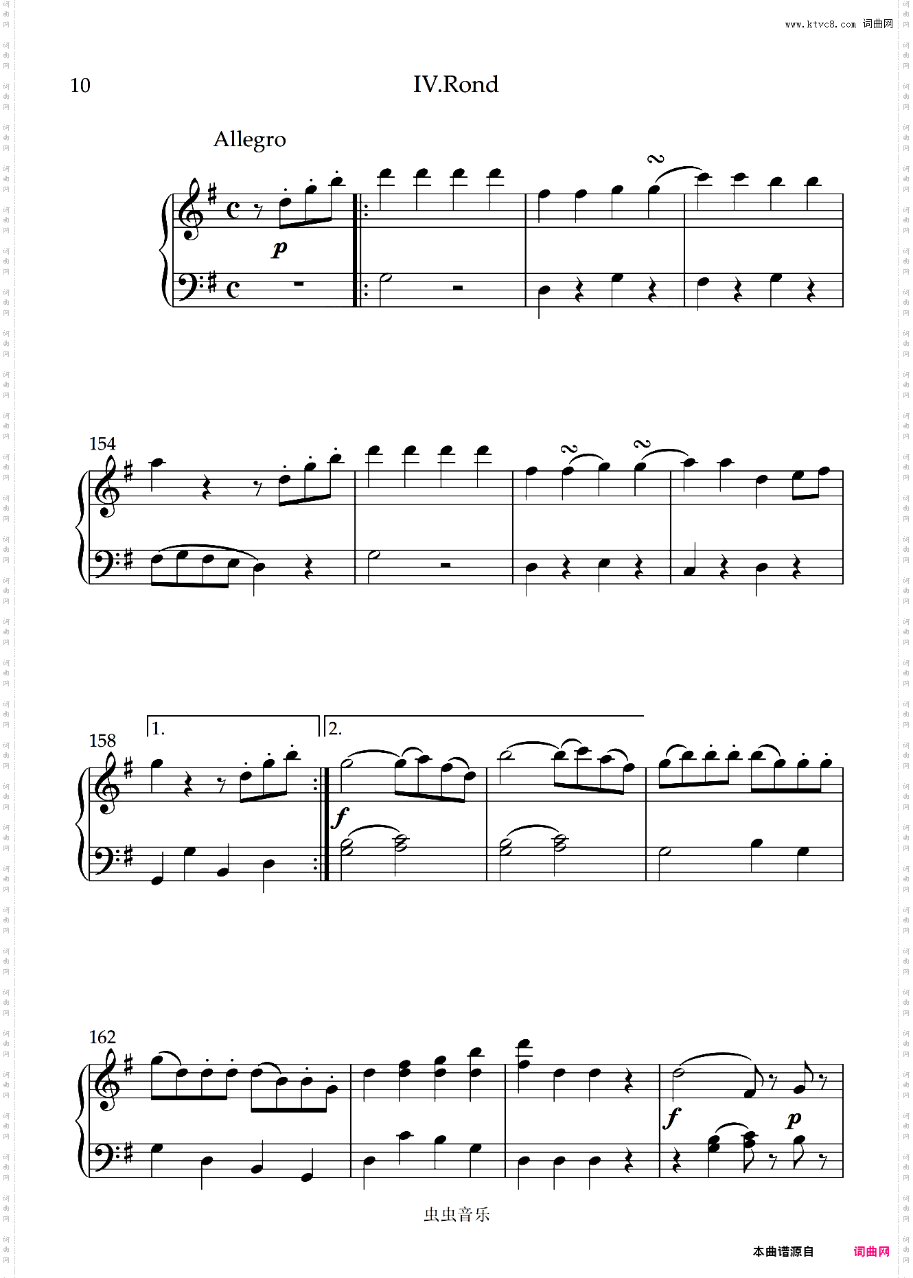 【初学者】G大调弦乐小夜曲钢琴版