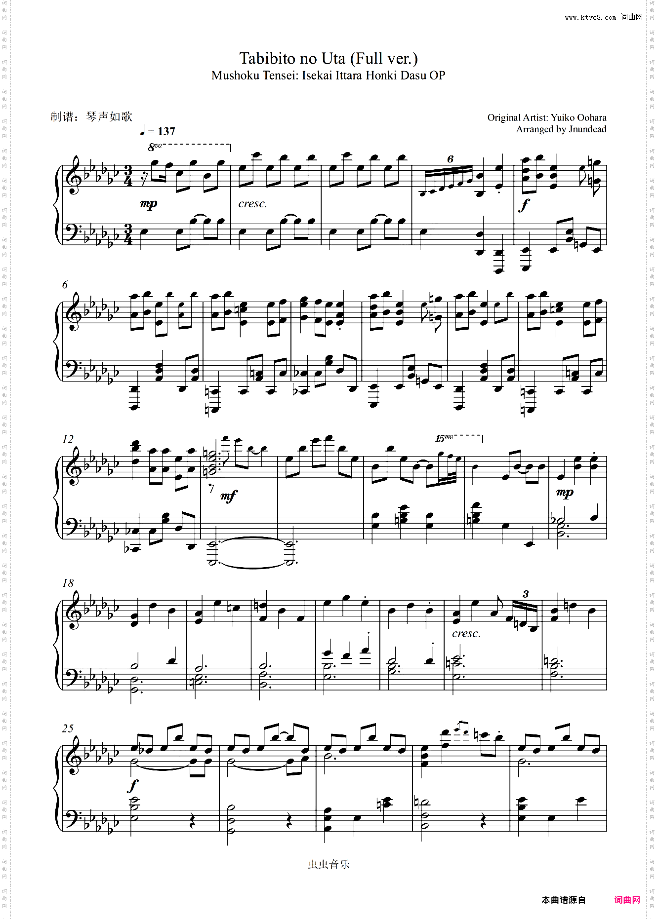無職転生 - 異世界行ったら本気だす -Tabibito no Uta