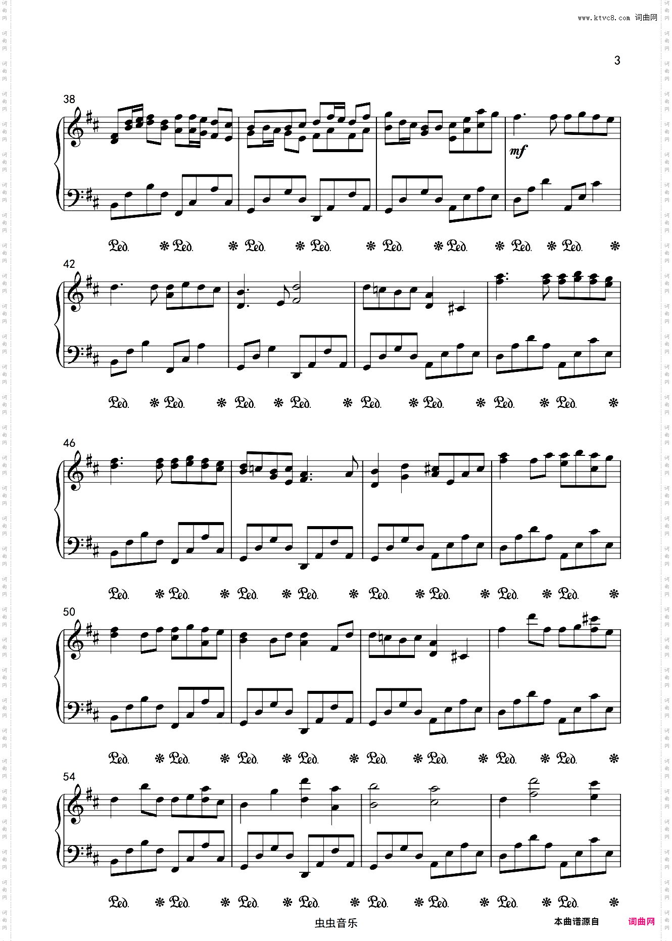 卡农 Canon -帕海贝尔 【原版钢琴】