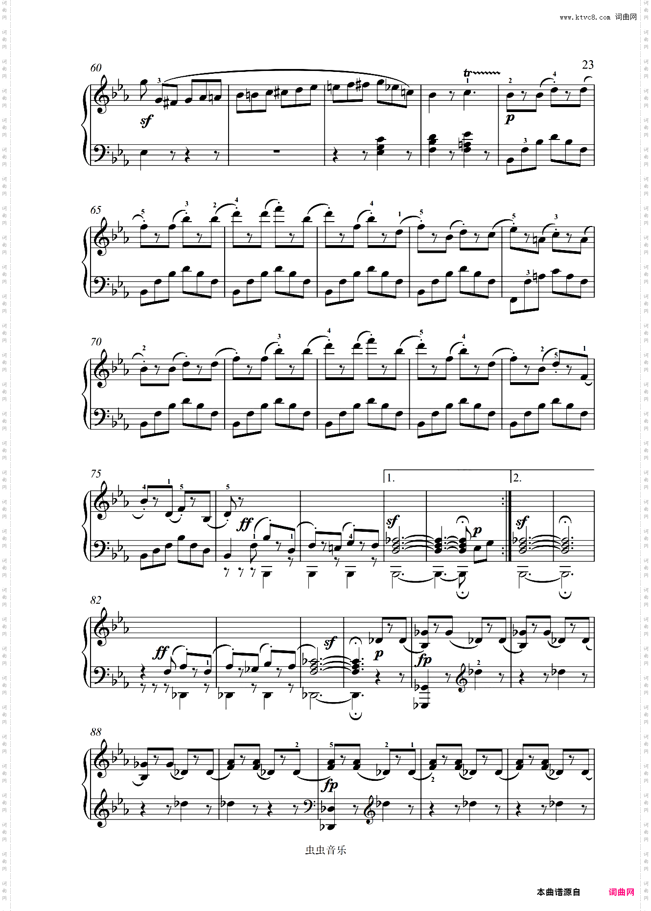 第十八钢琴奏鸣曲降E大调-贝多芬钢琴奏鸣曲全集