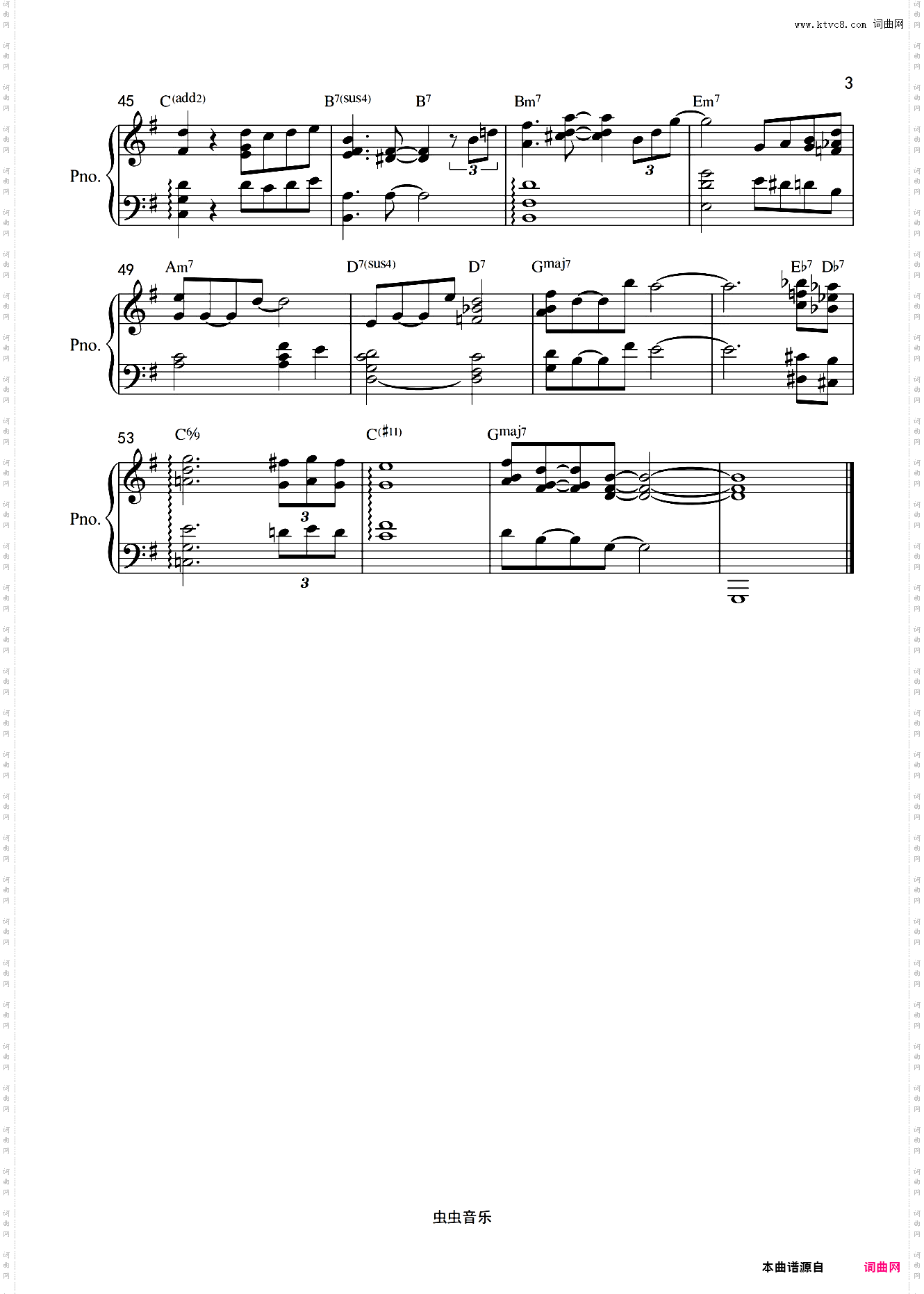 德芙Close to you 爵士独奏曲