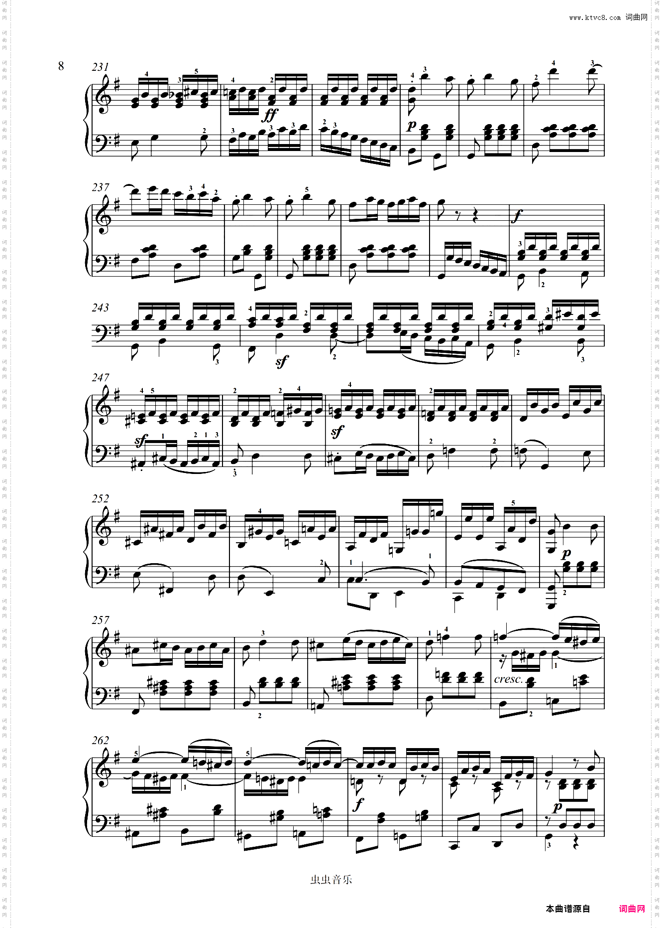 第十六钢琴奏鸣曲G大调-贝多芬钢琴奏鸣曲全集计划