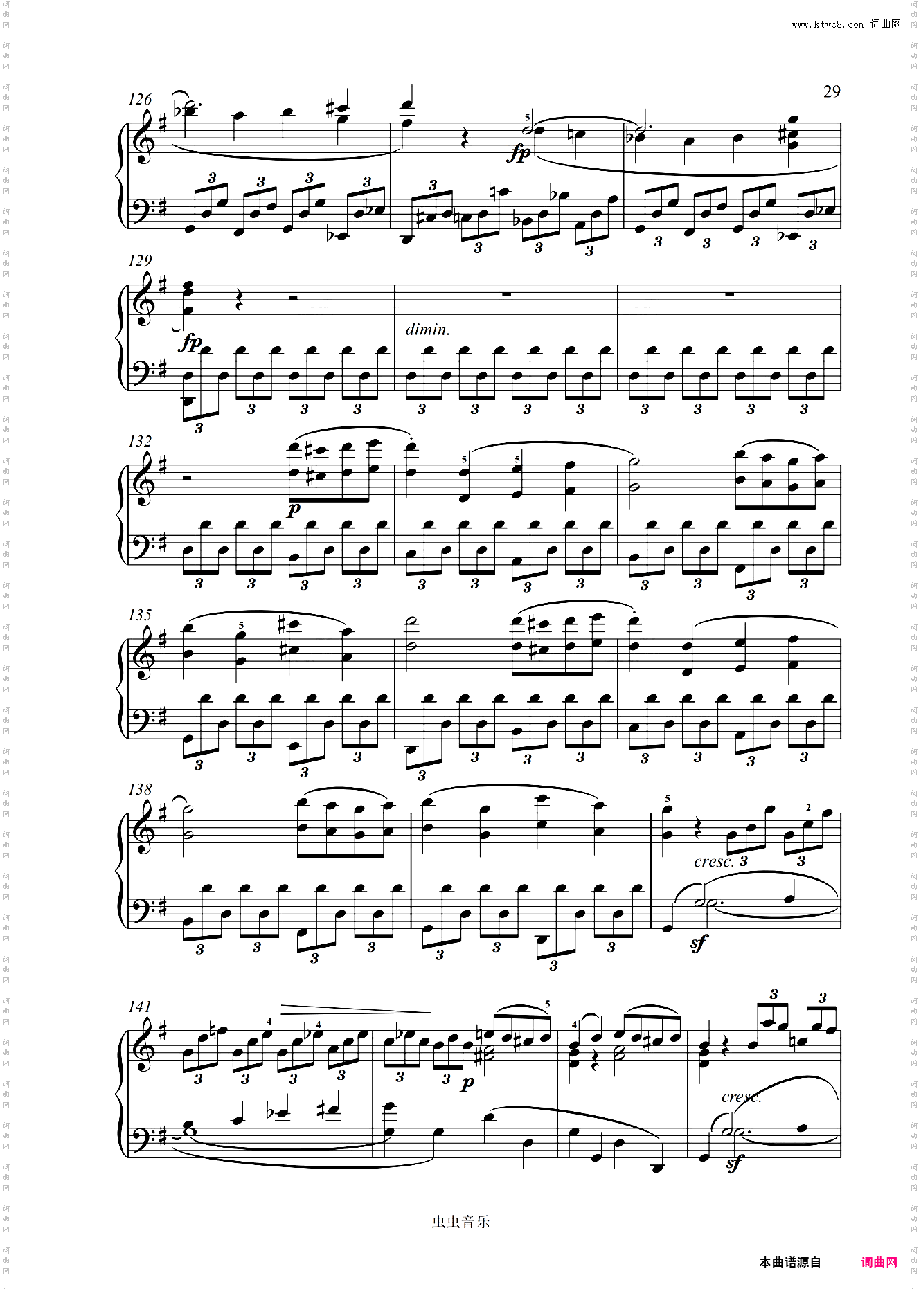 第十六钢琴奏鸣曲G大调-贝多芬钢琴奏鸣曲全集计划