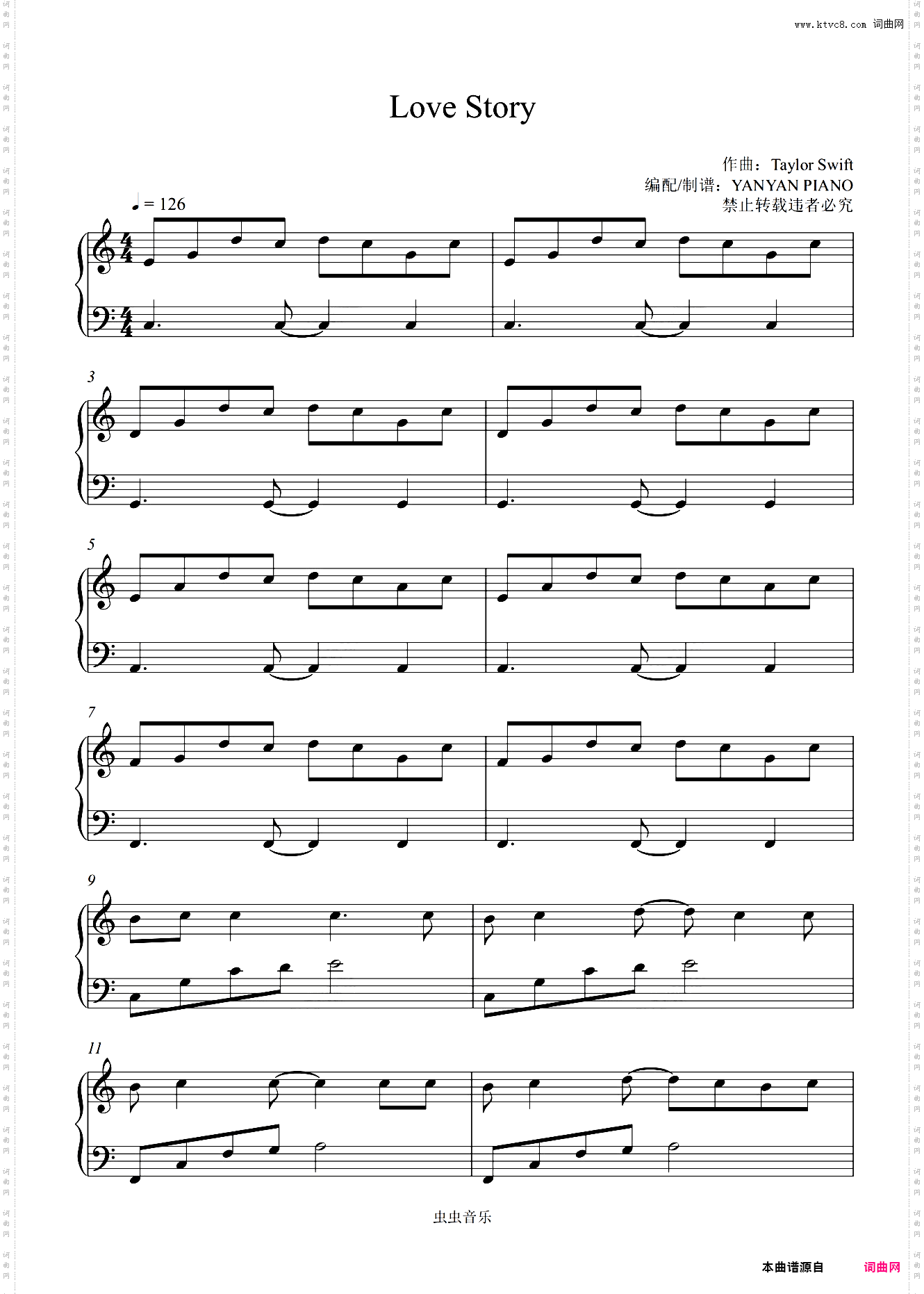 霉霉【Love Story】Taylor Swift