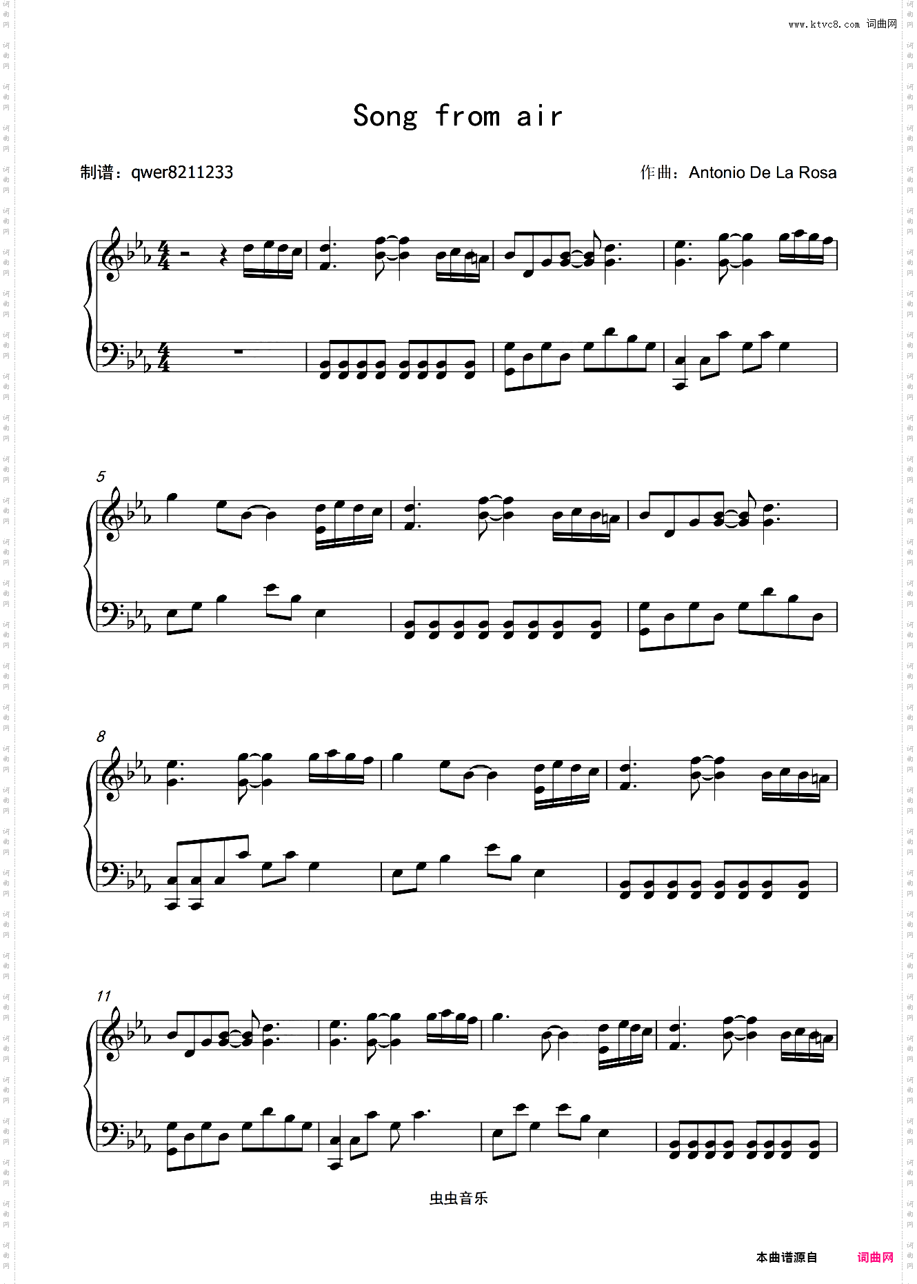 Song from air