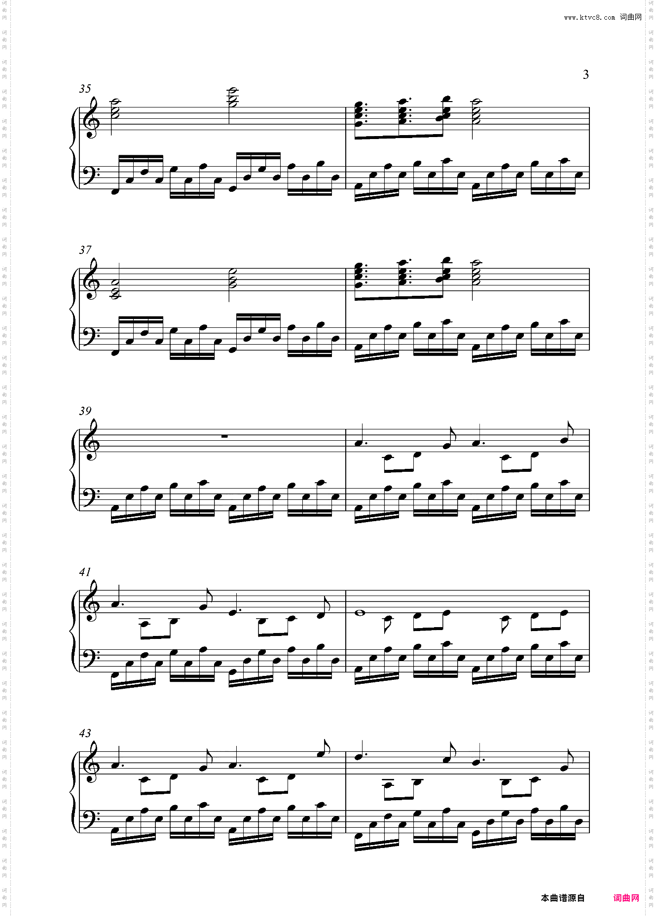 《Nuvole di luce》独奏版