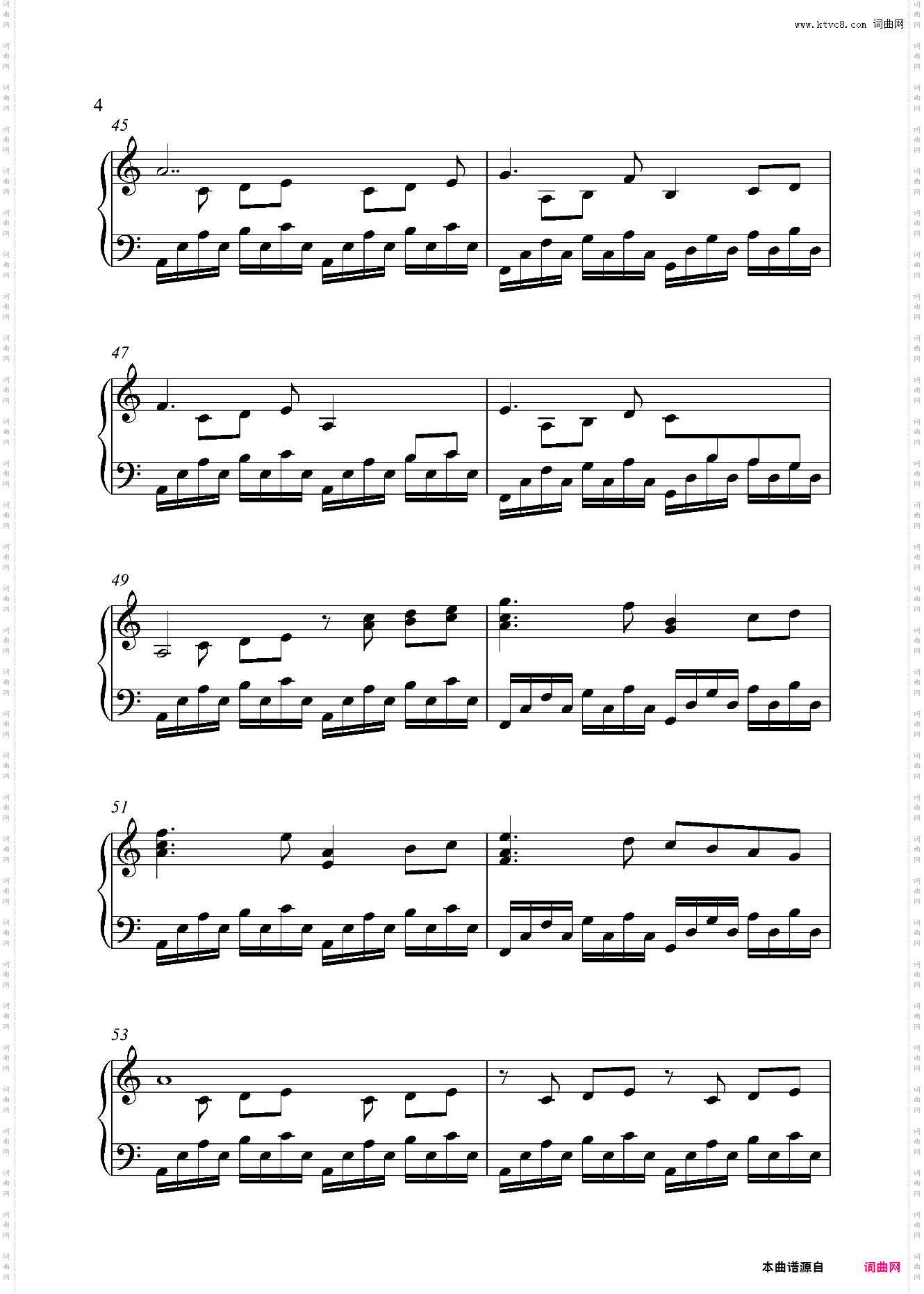 《Nuvole di luce》独奏版