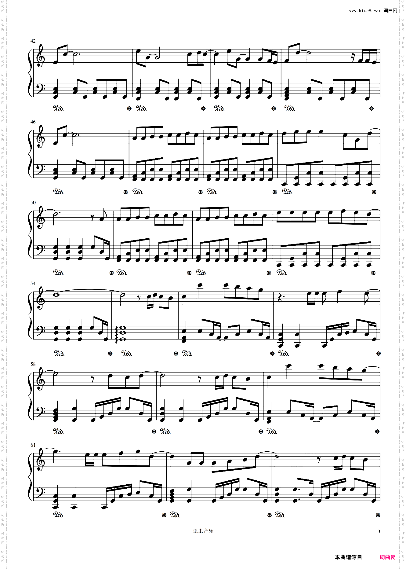 On my way//唐人街探案-C调简单易上手