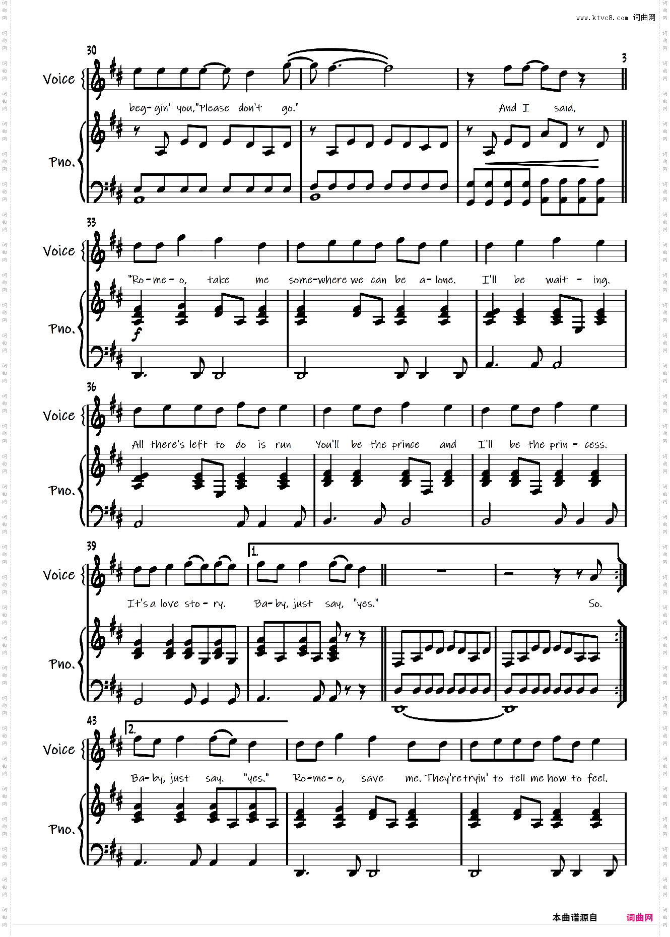 Love Story【完美弹唱】Taylor Swift「一撇撇耶」