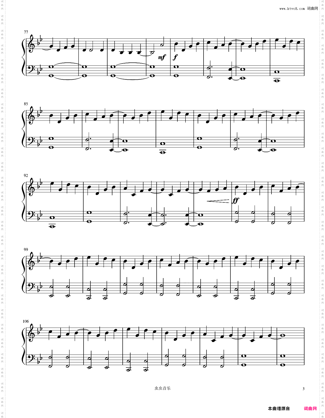 《Blue Da Ba Dee》一首老DJ舞曲风格的钢琴曲简易完美版