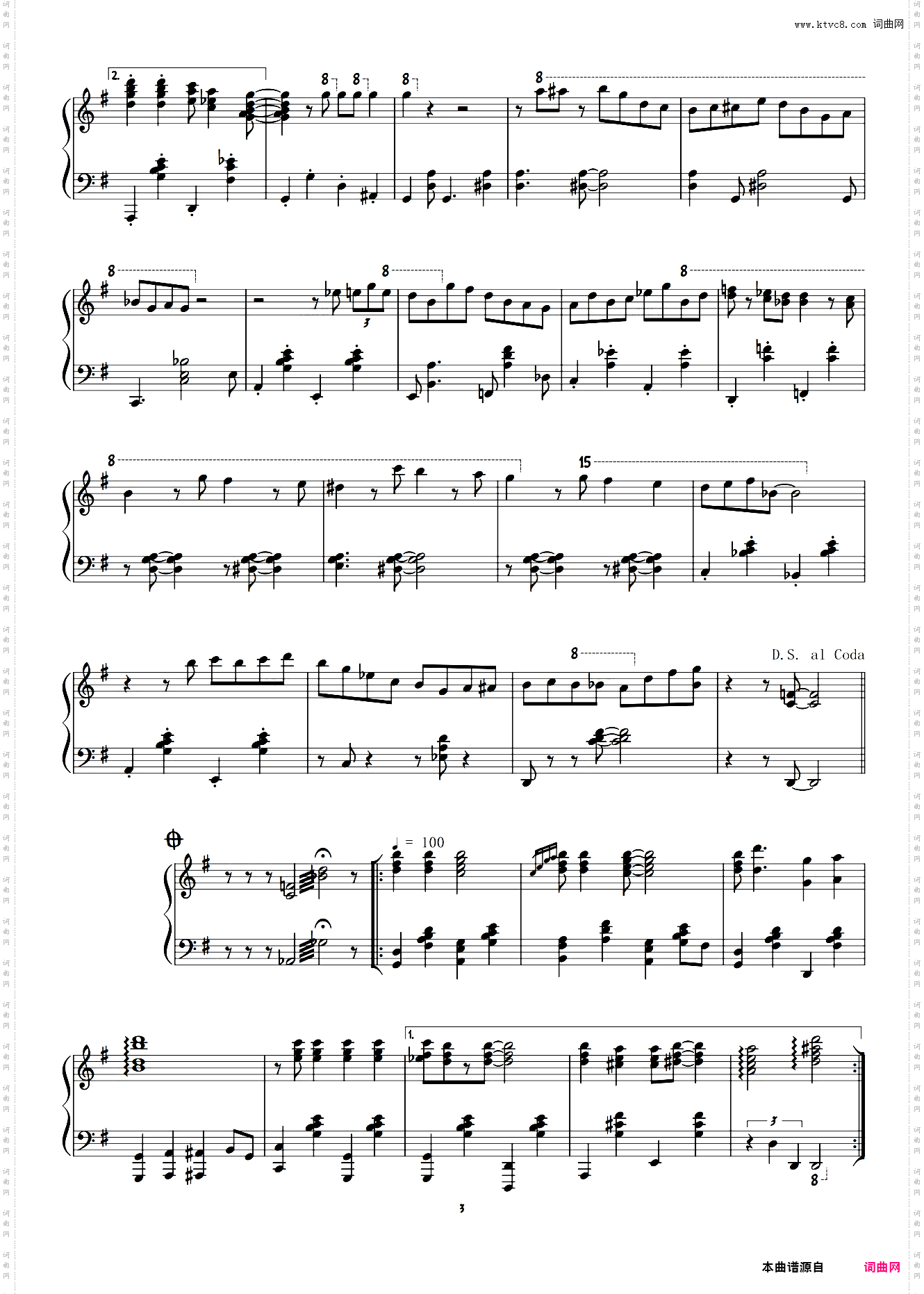 铃儿响叮当 爵士版钢琴谱Jingle Bells jazz