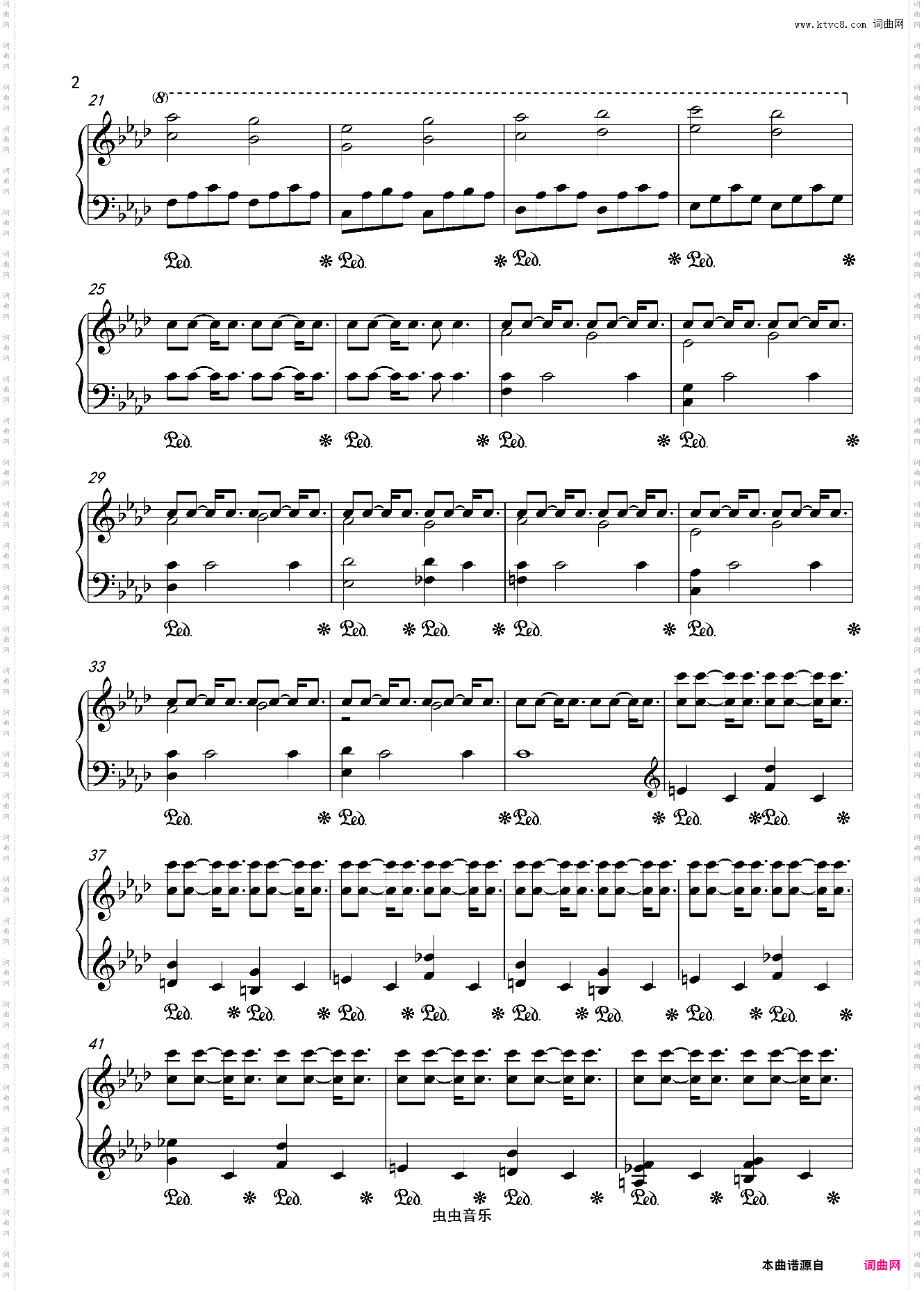 《Solitude》坂本龙一 钢琴独奏谱