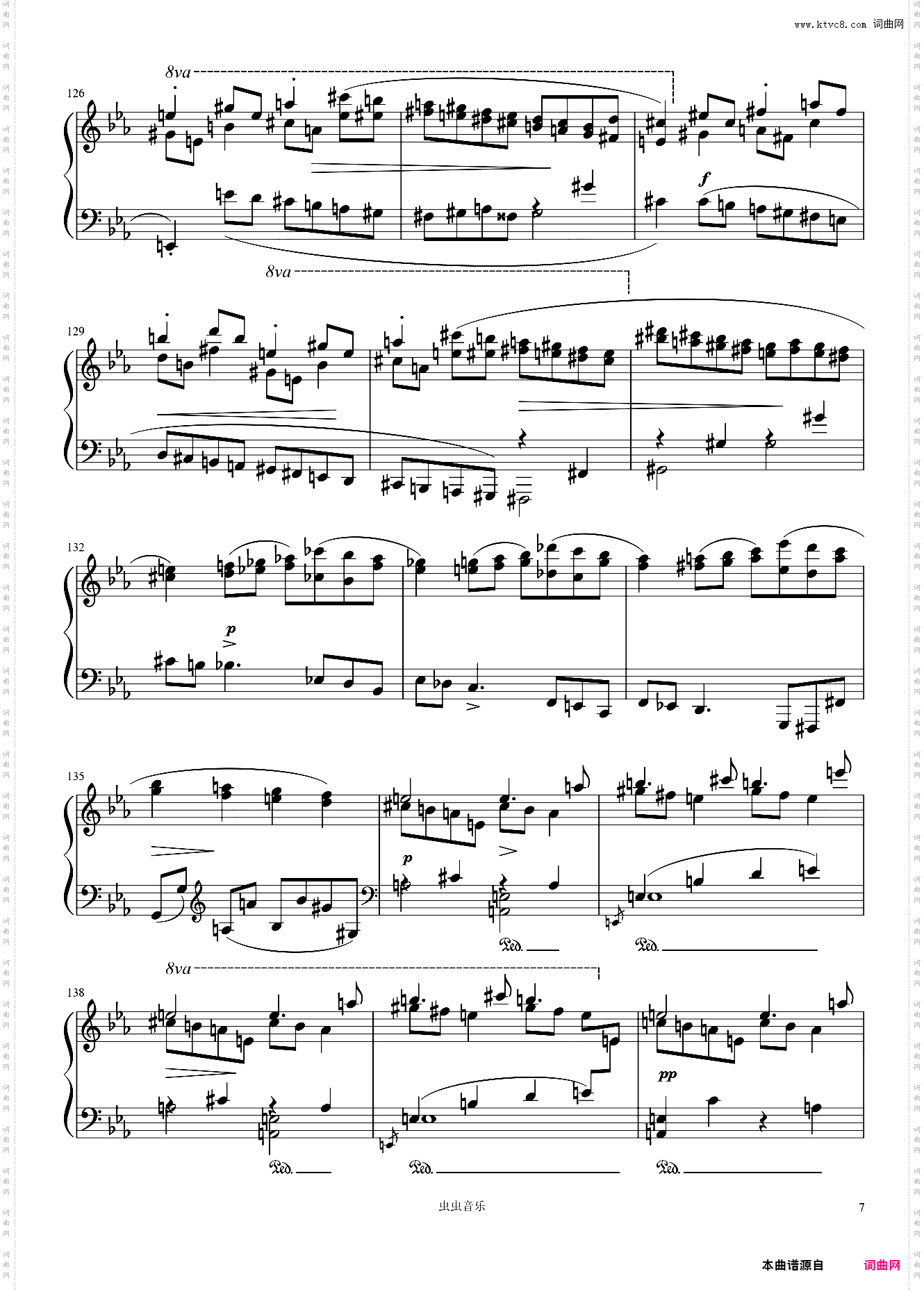 肖邦第一钢琴奏鸣曲第四乐章——Op·4-No·1