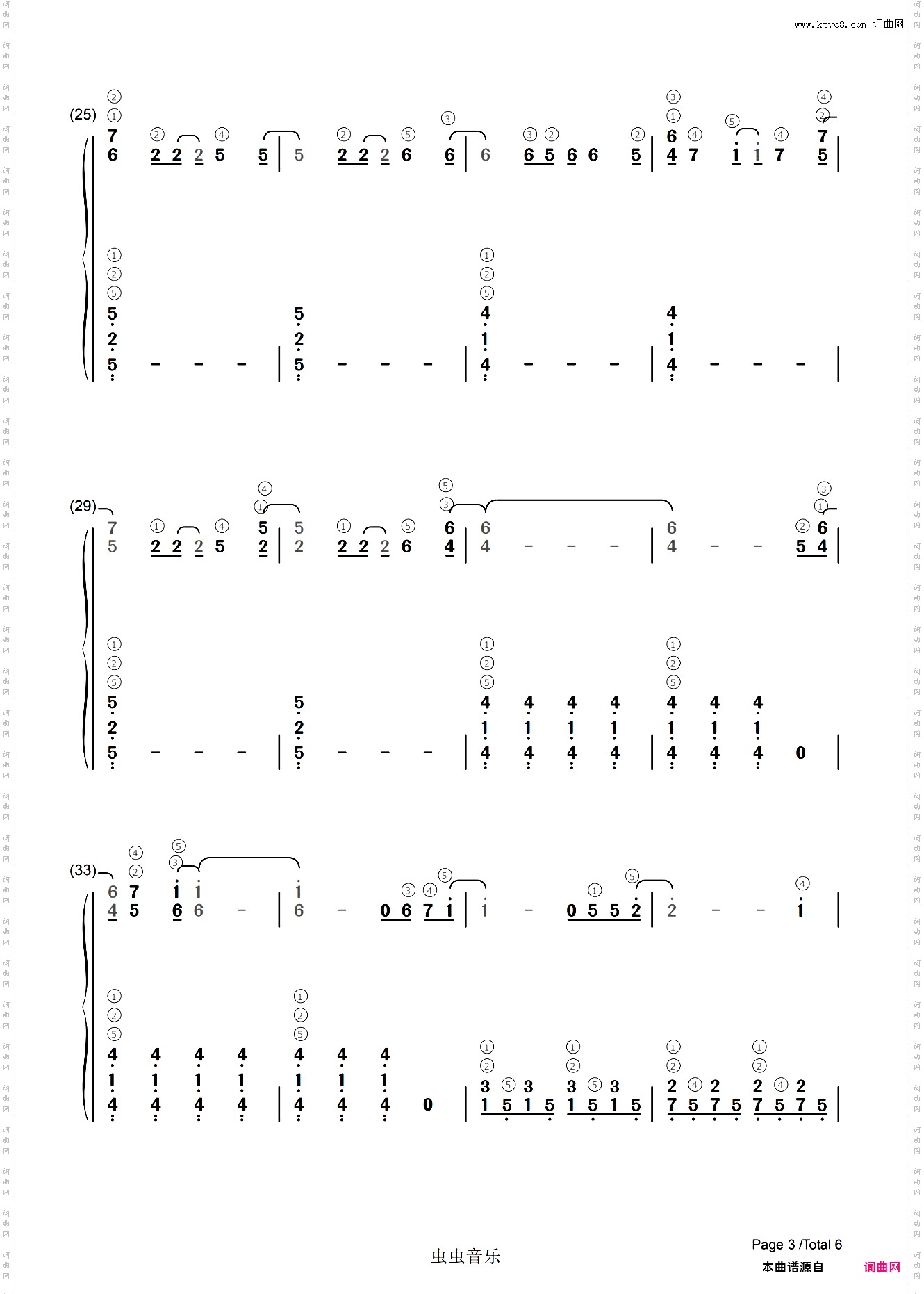 【双手简谱】 let it go 完整指法 C大调 简易版 《冰雪奇缘》主题曲 frozen 随它吧