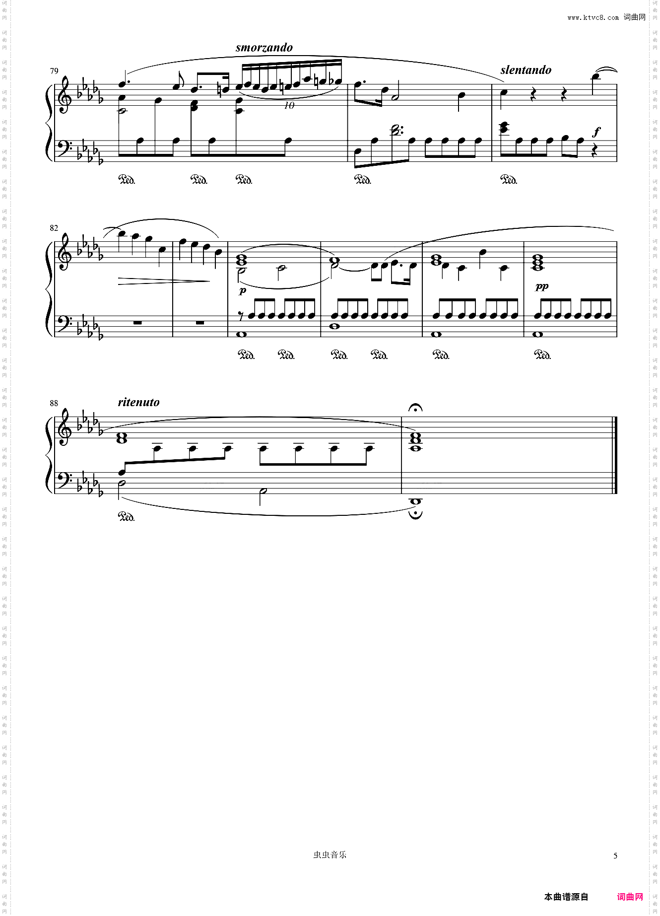 Préludes——前奏曲Op·28-No·15肖邦