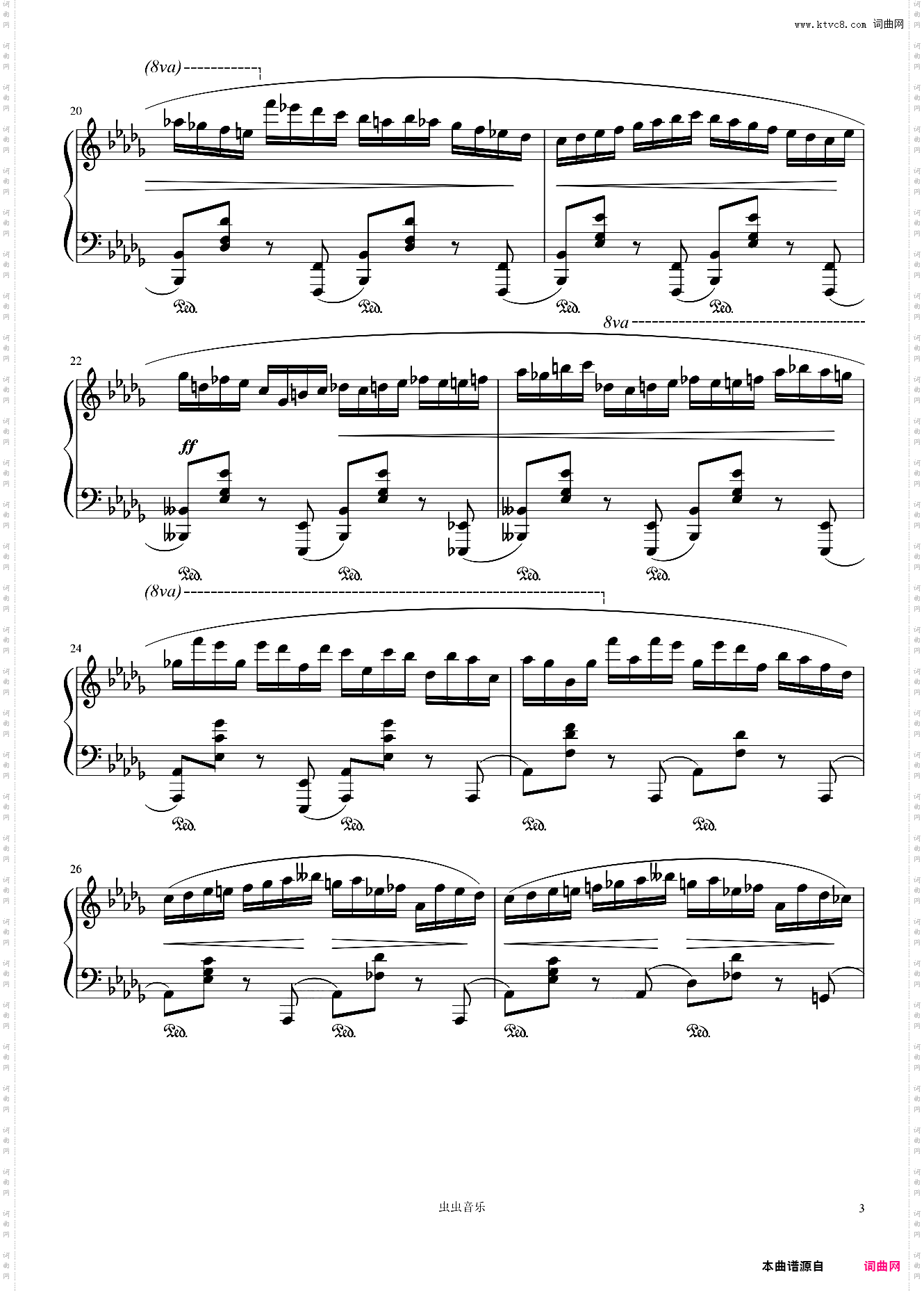 Préludes——前奏曲Op·28-No·16肖邦