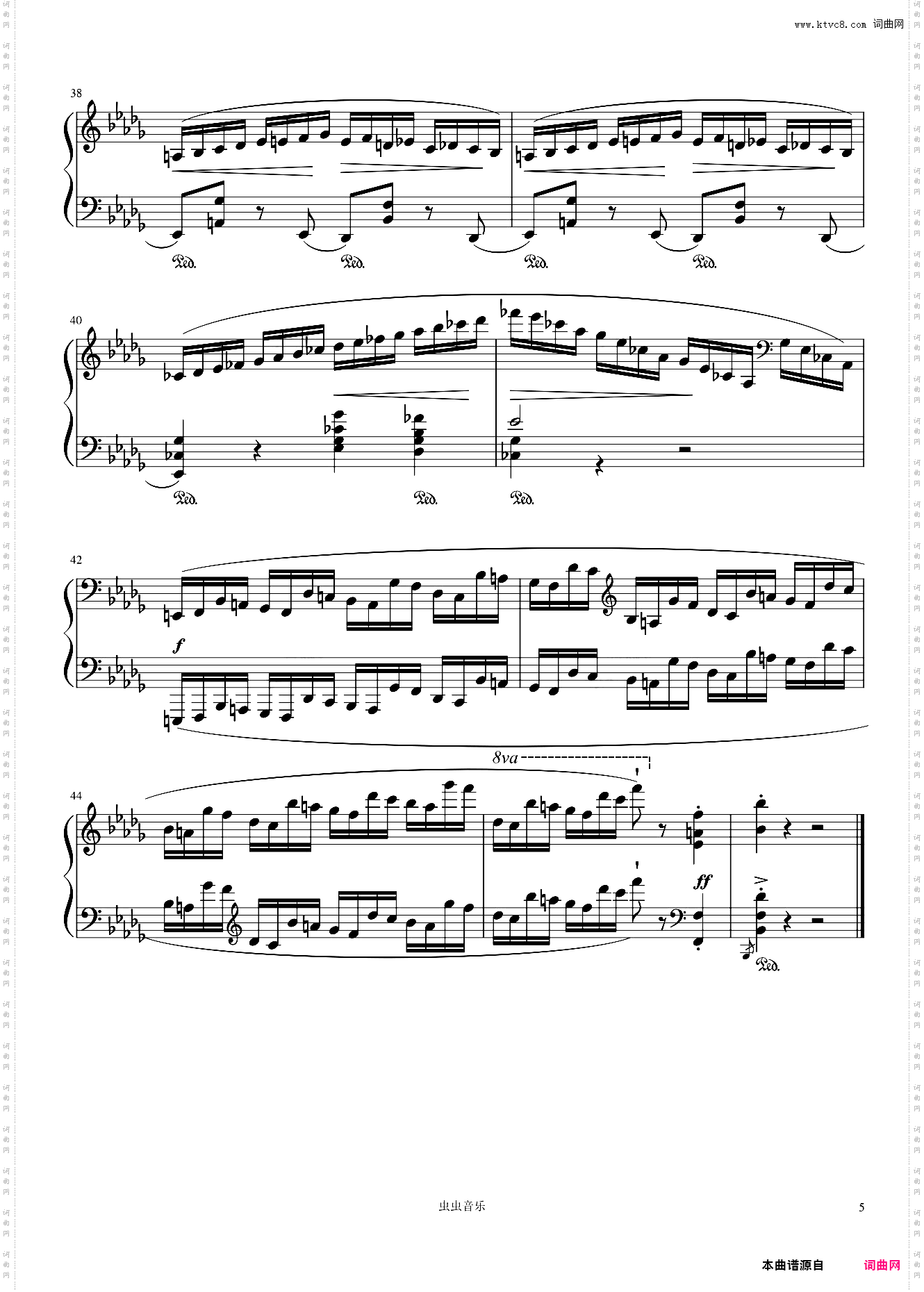 Préludes——前奏曲Op·28-No·16肖邦
