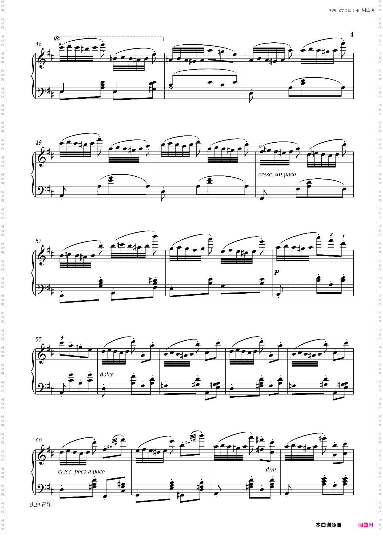 【八级】A-1 练习曲 【带指法】2019新版钢琴考级