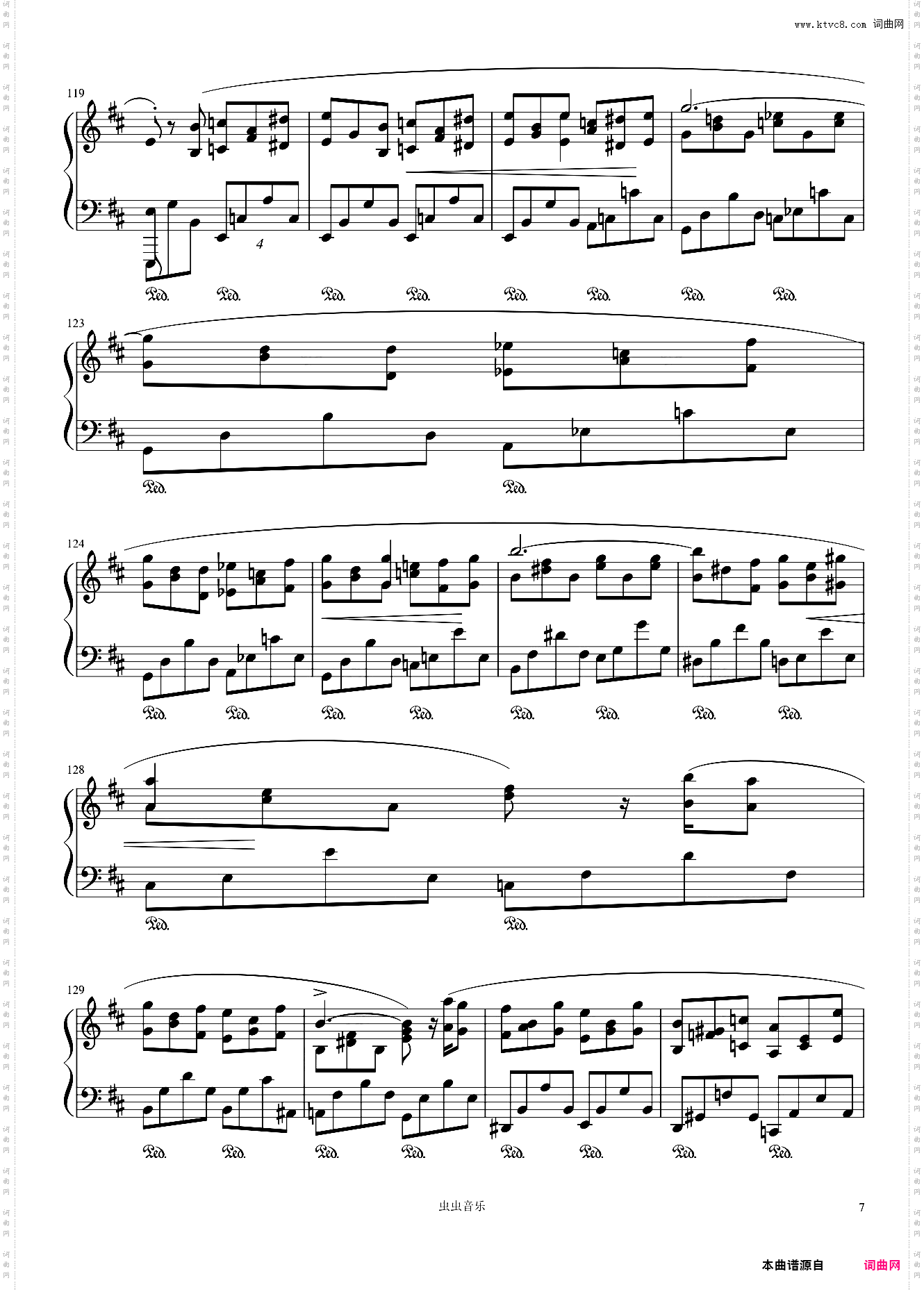 肖邦第三钢琴奏鸣曲第四乐章——Op·58-No·3