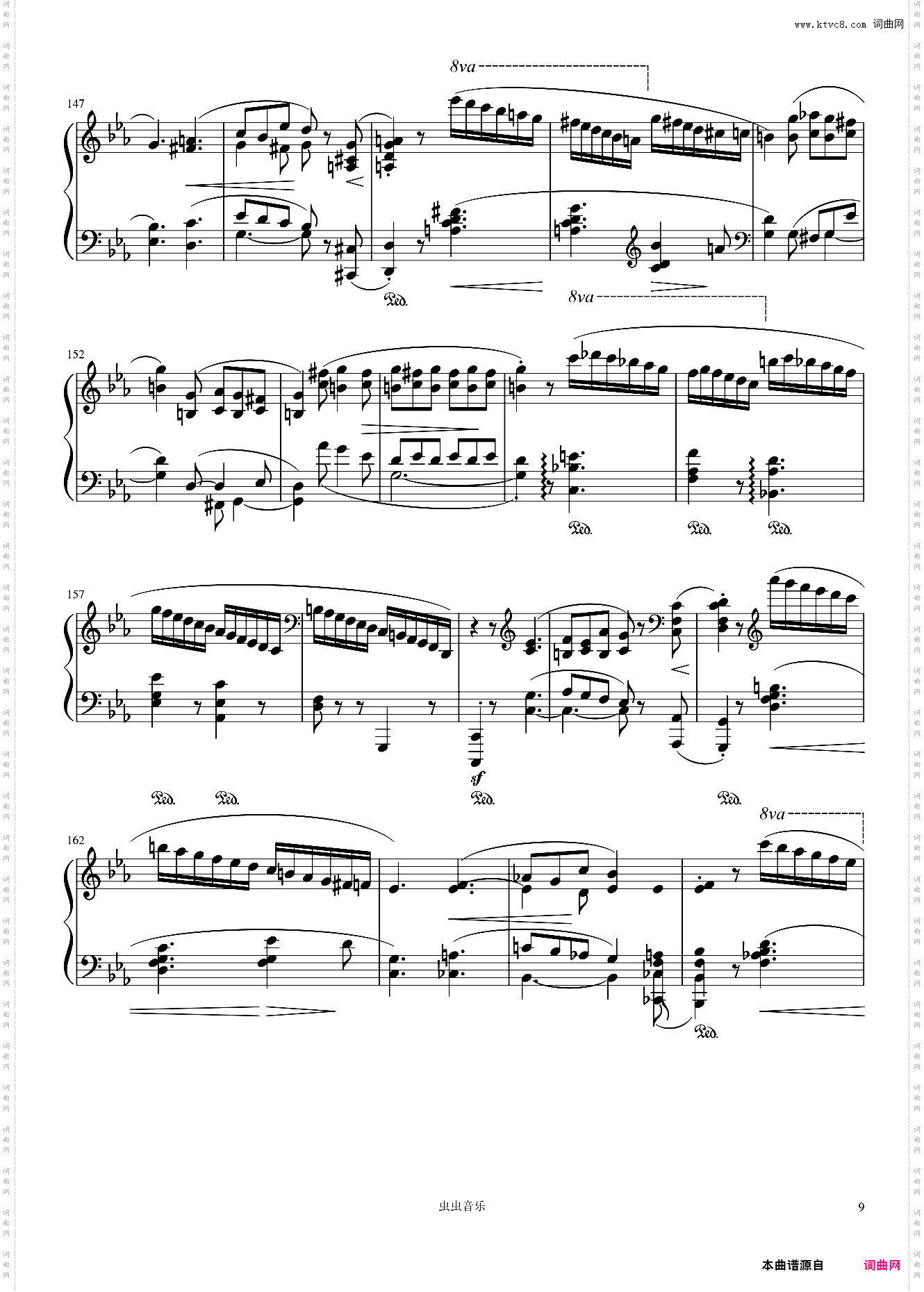 肖邦第三钢琴奏鸣曲第四乐章——Op·58-No·3