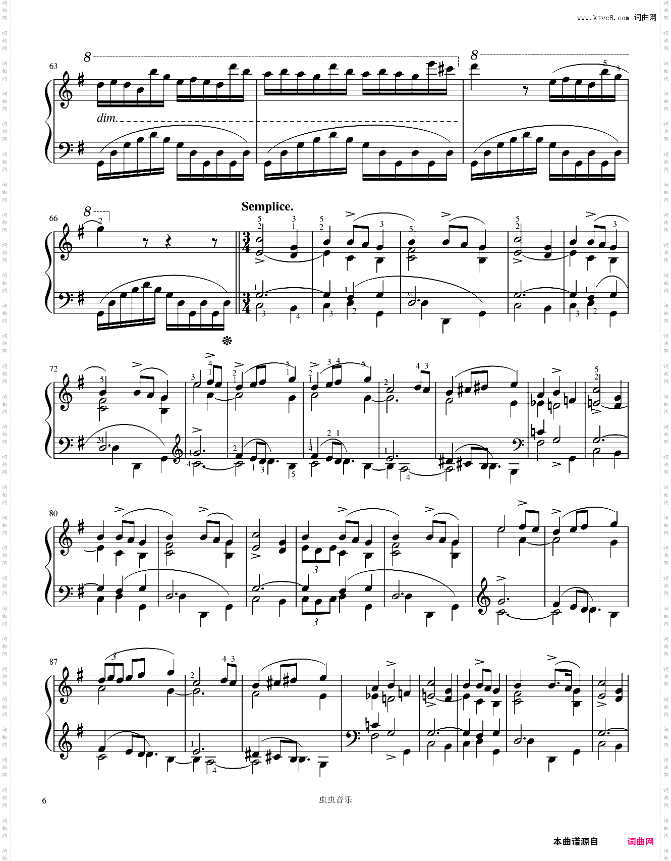 肖邦 平稳的行板 Op·22 带指法 Andante spianato 大波兰舞曲 引子