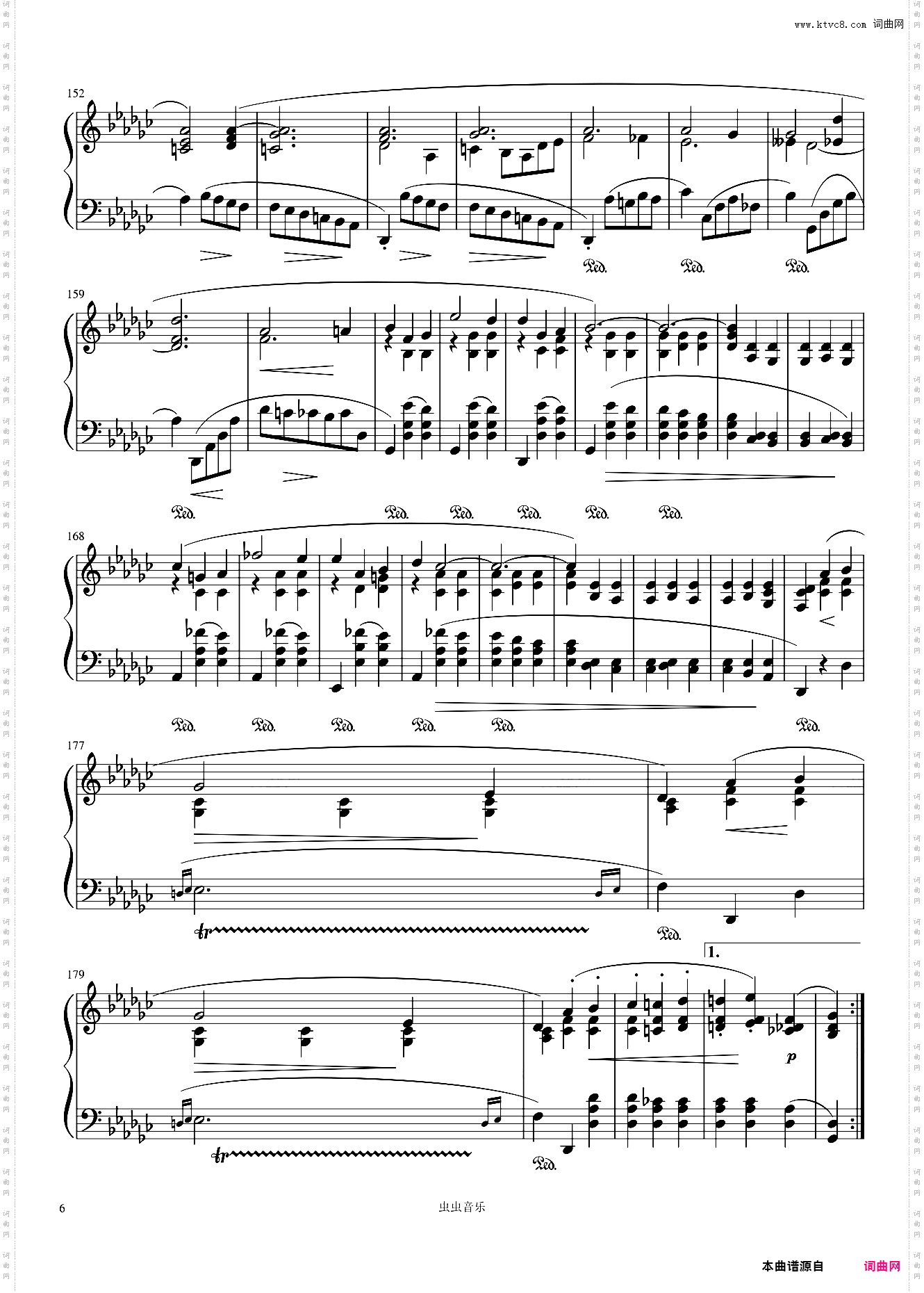 肖邦第二钢琴奏鸣曲第二乐章——Op·35-No·2