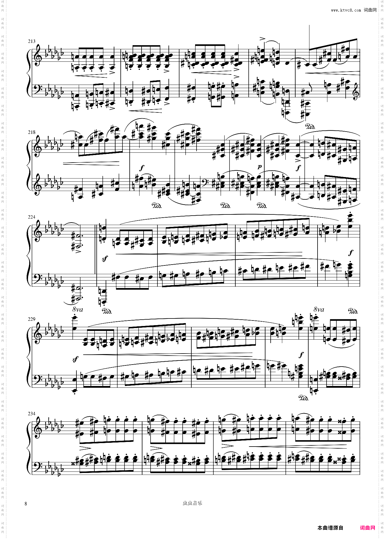 肖邦第二钢琴奏鸣曲第二乐章——Op·35-No·2