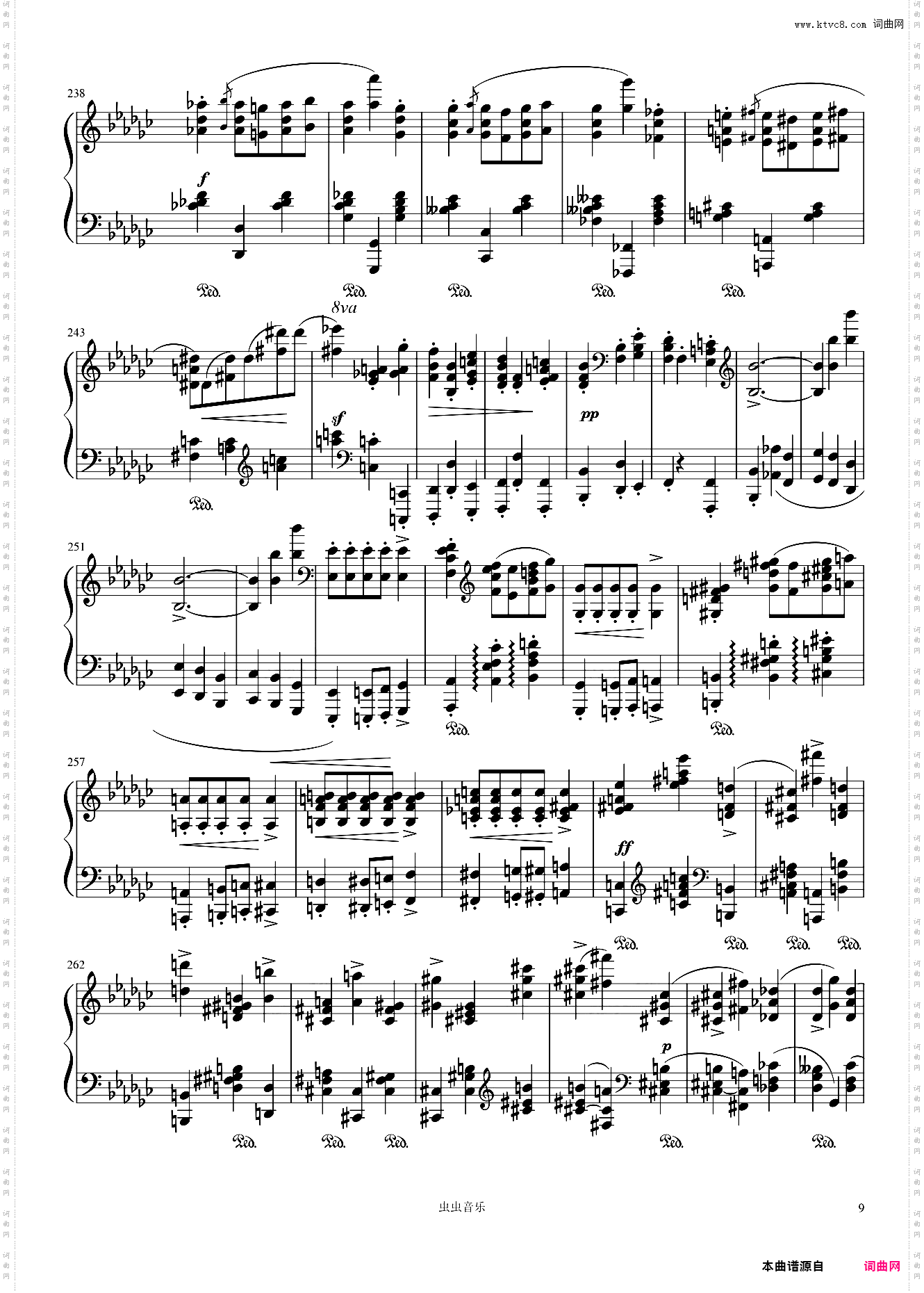 肖邦第二钢琴奏鸣曲第二乐章——Op·35-No·2