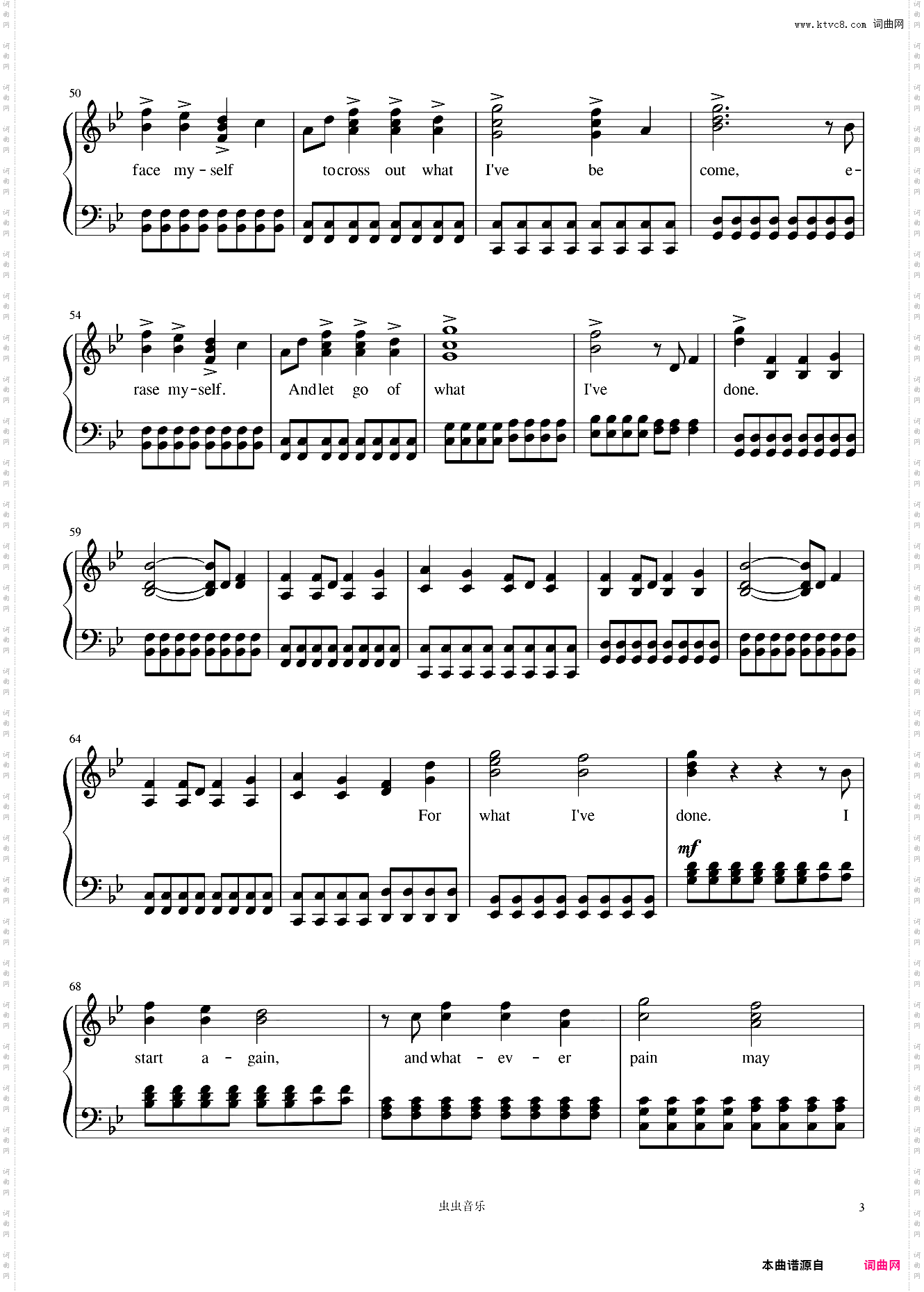 《what I've done》林肯公园Linkin Park经典单曲