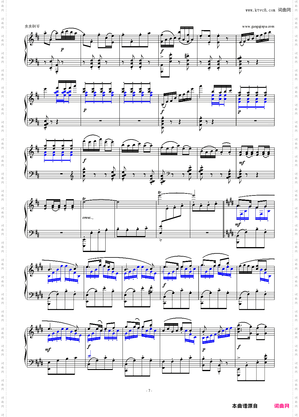 钢琴独奏精品《梁山伯与祝英台》完整版 付视频参照