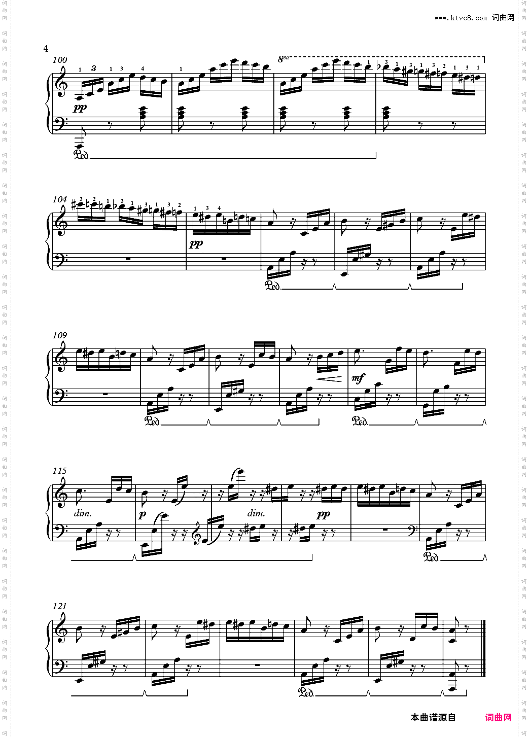 献给爱丽丝 Für Elise