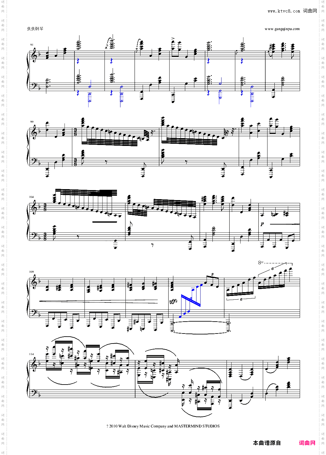 Jarrod Radnich原版《加勒比海盗》主题曲钢琴谱震撼发布