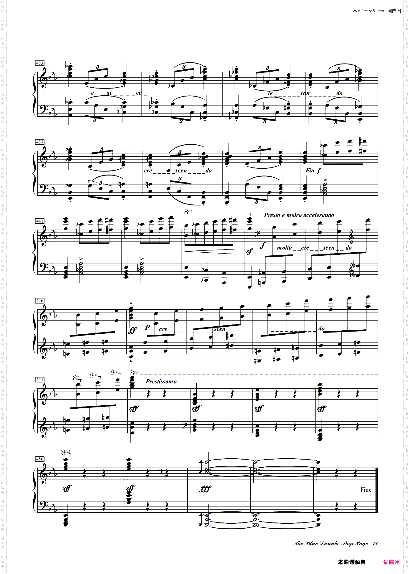 蓝色多瑙河-Schulz-Evler改编