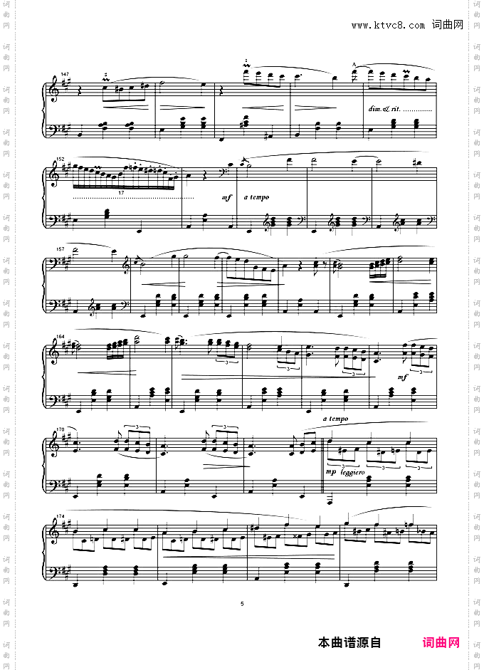 Waltzes in A Major
