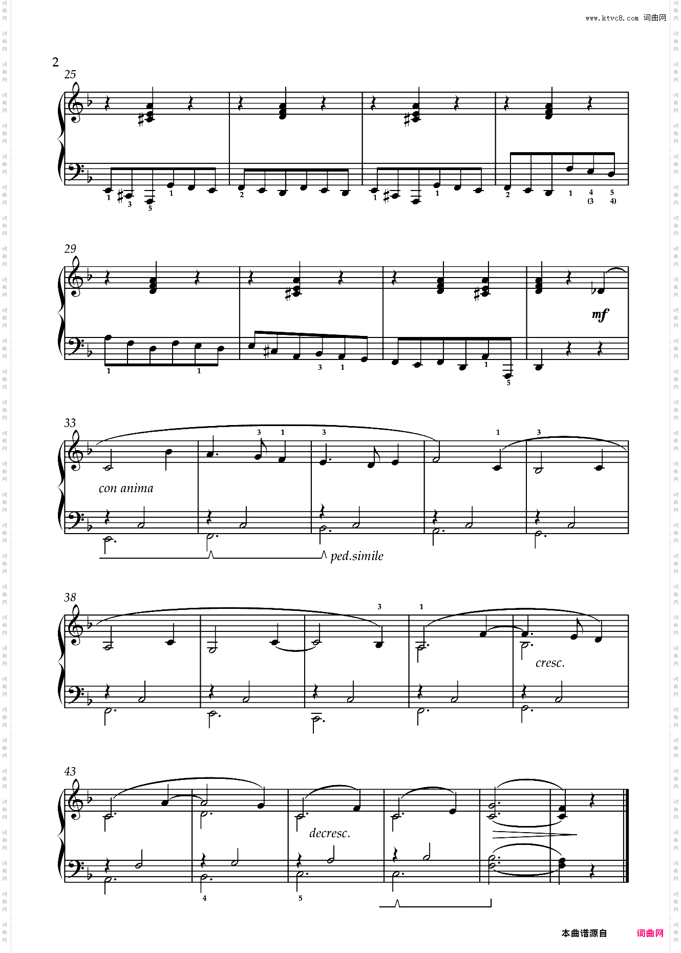F大调圆舞曲