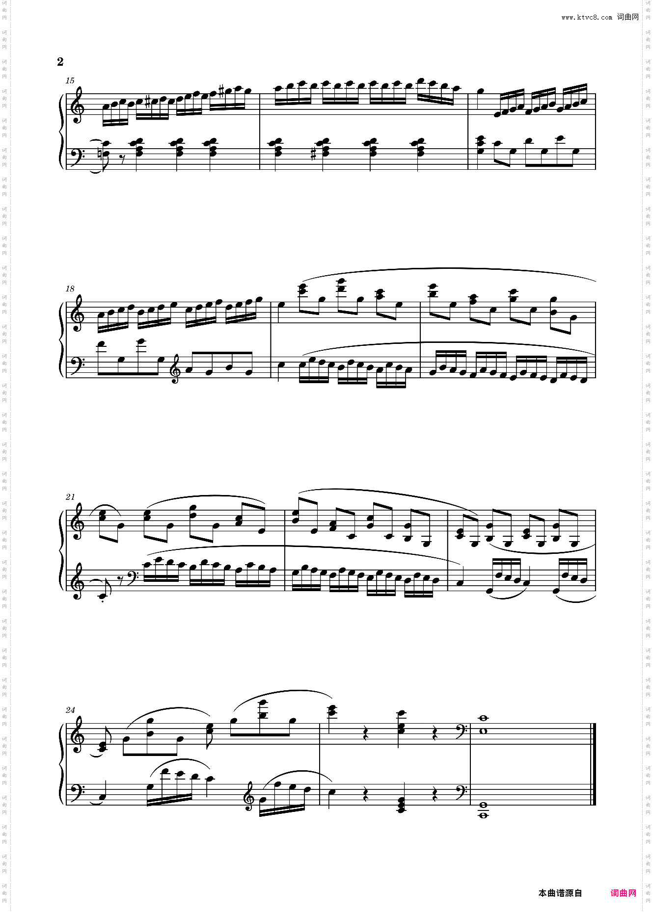 étude Progressive Opus 46 No· 1 in C Major – Heller