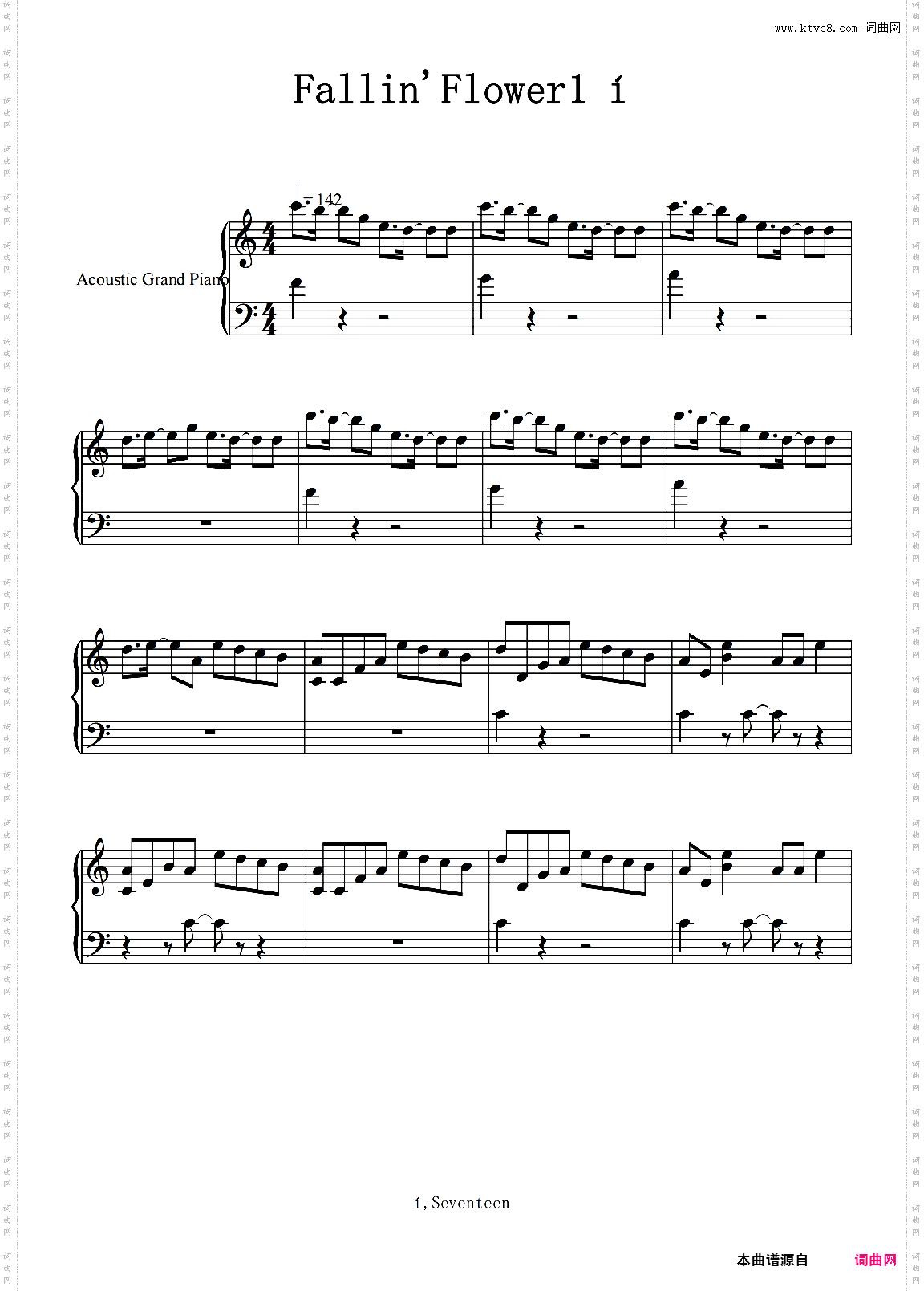 Fallin'Flower简易版光遇