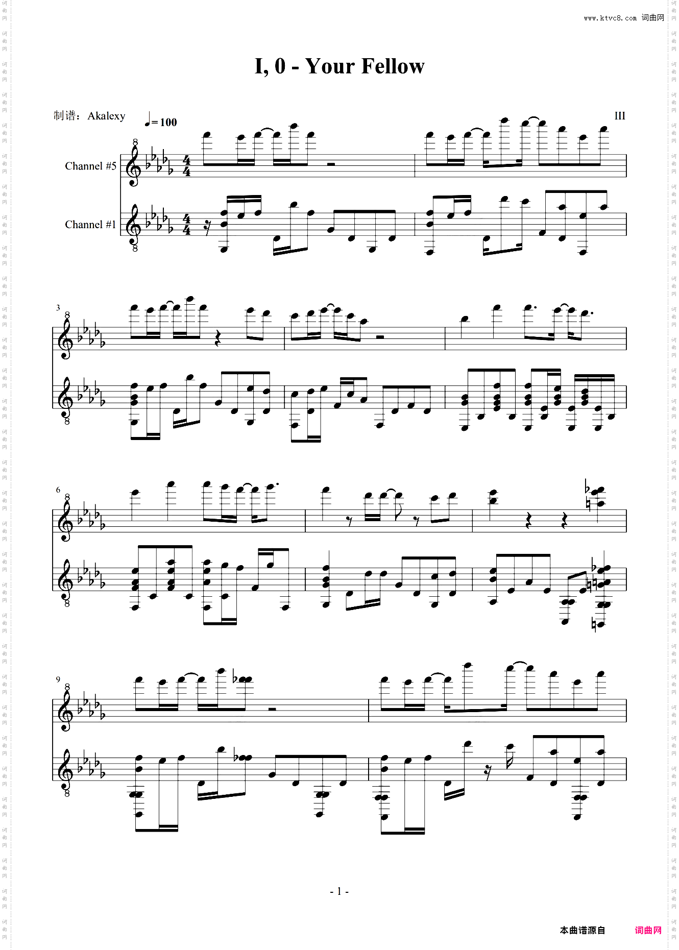 洛克人ZERO3《I, 0 - Your Fellow》