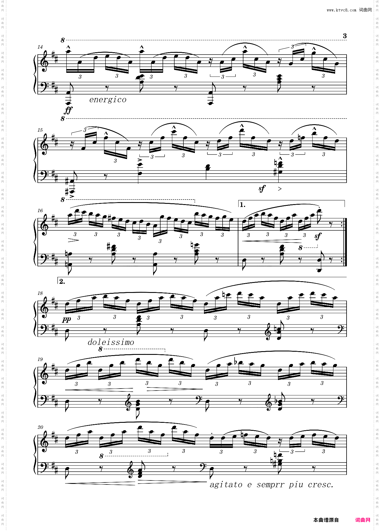 纺织歌 18首钢琴练习曲op·109