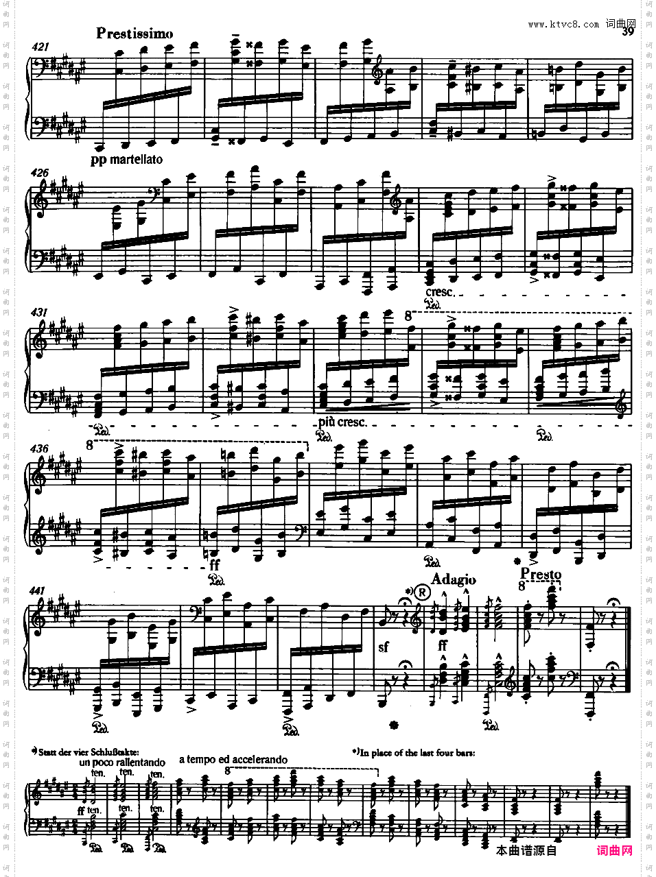 19首匈牙利狂想曲 19 Rhapsodies Hongroises S·244匈牙利狂想曲2