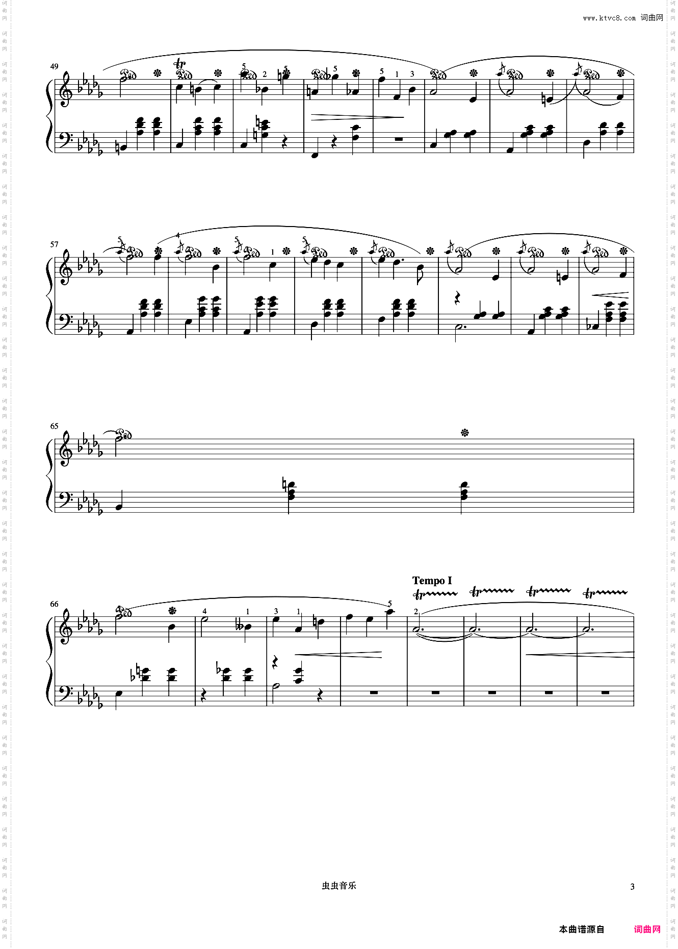 圆舞曲 Op·64 No·1《肖邦圆舞曲集》