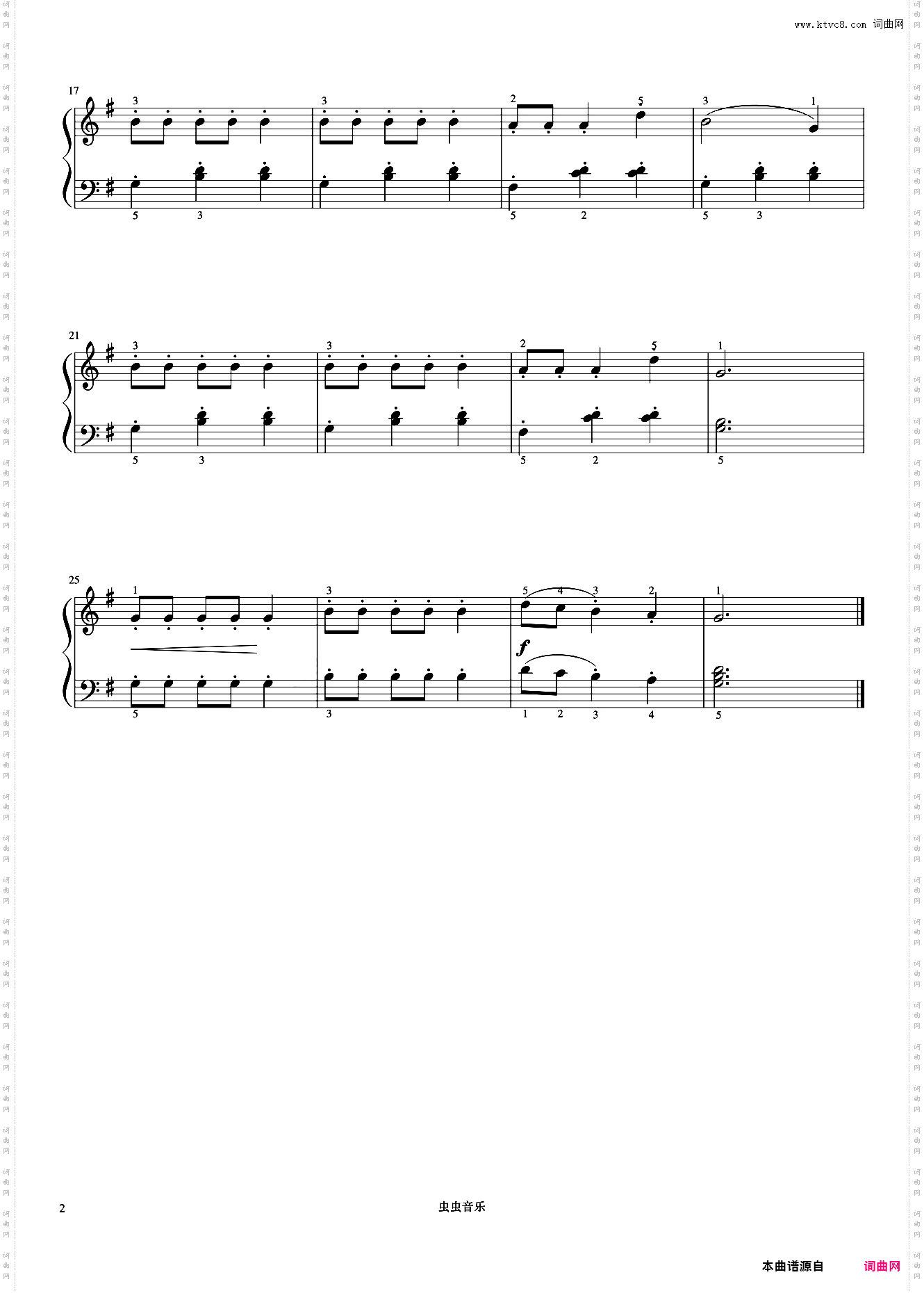 31·啄木鸟《约翰汤普森 现代钢琴教程1》