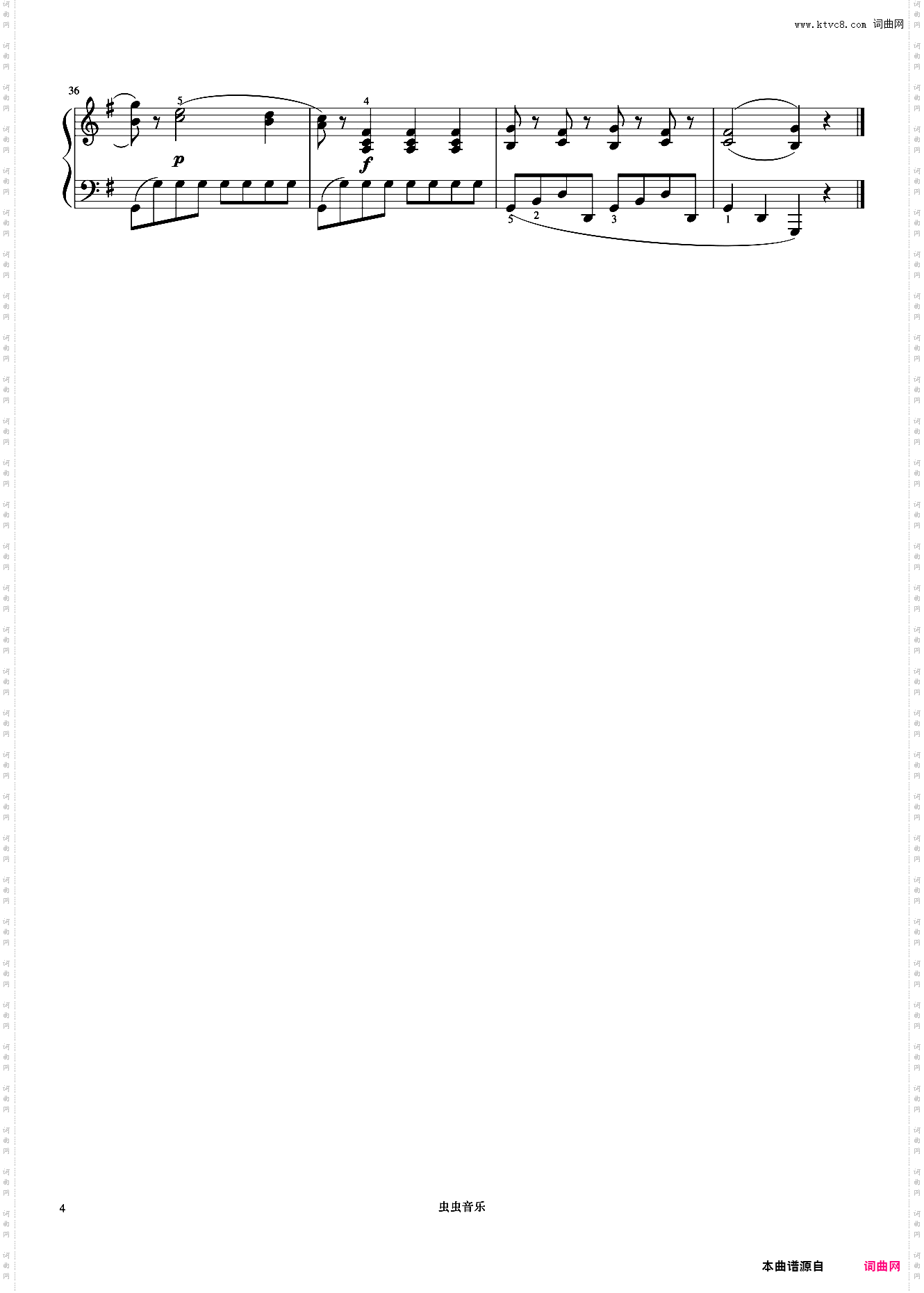 小奏鸣曲 Op·20 No·1 第一乐章杜舍克《小奏鸣曲集》