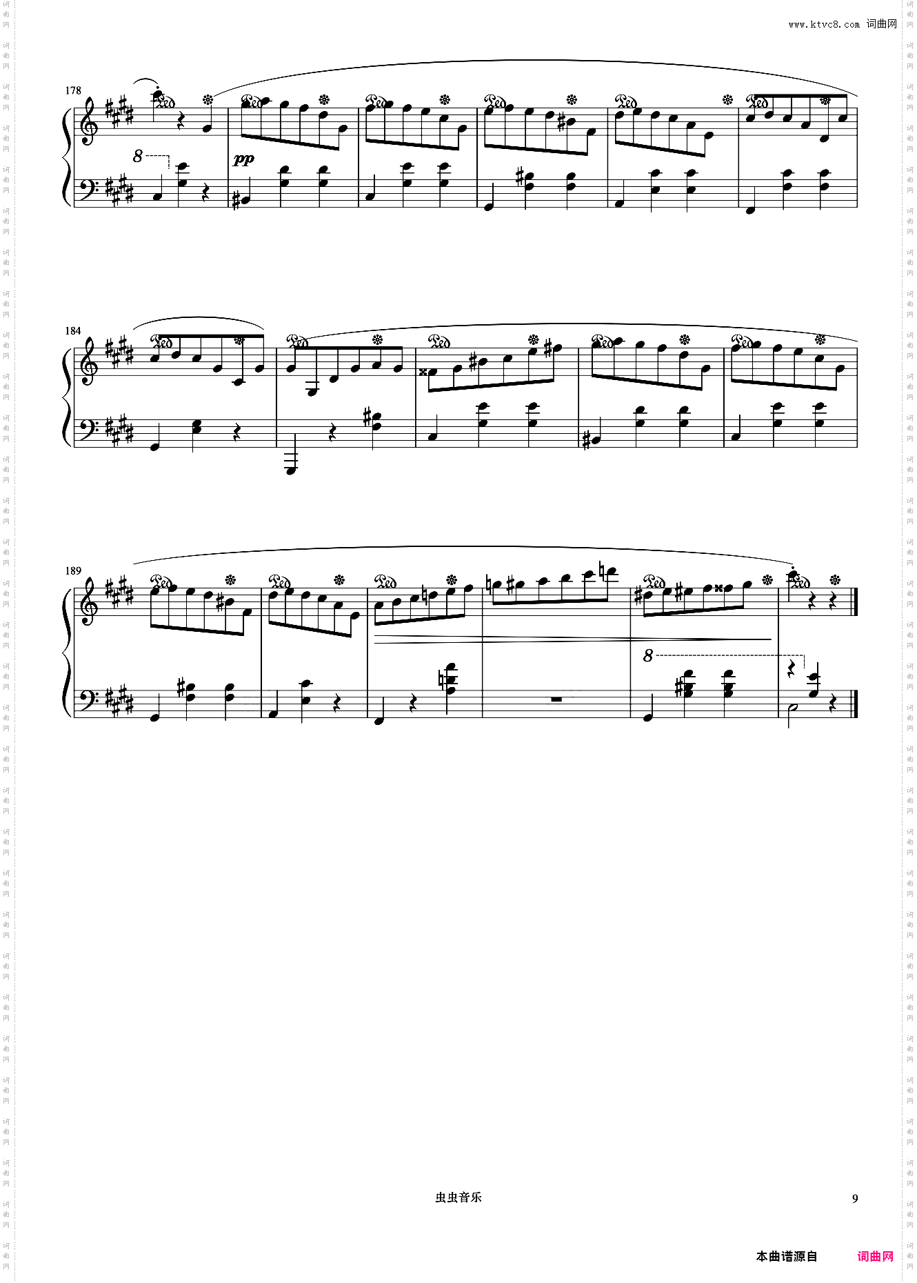 圆舞曲Op·64 No·7《肖邦圆舞曲集》