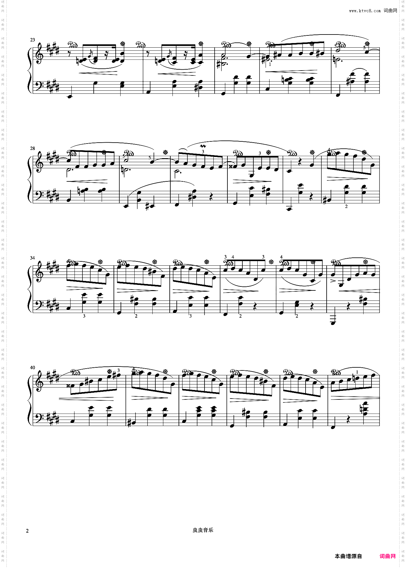 圆舞曲 Op·64 No·2《肖邦圆舞曲集》