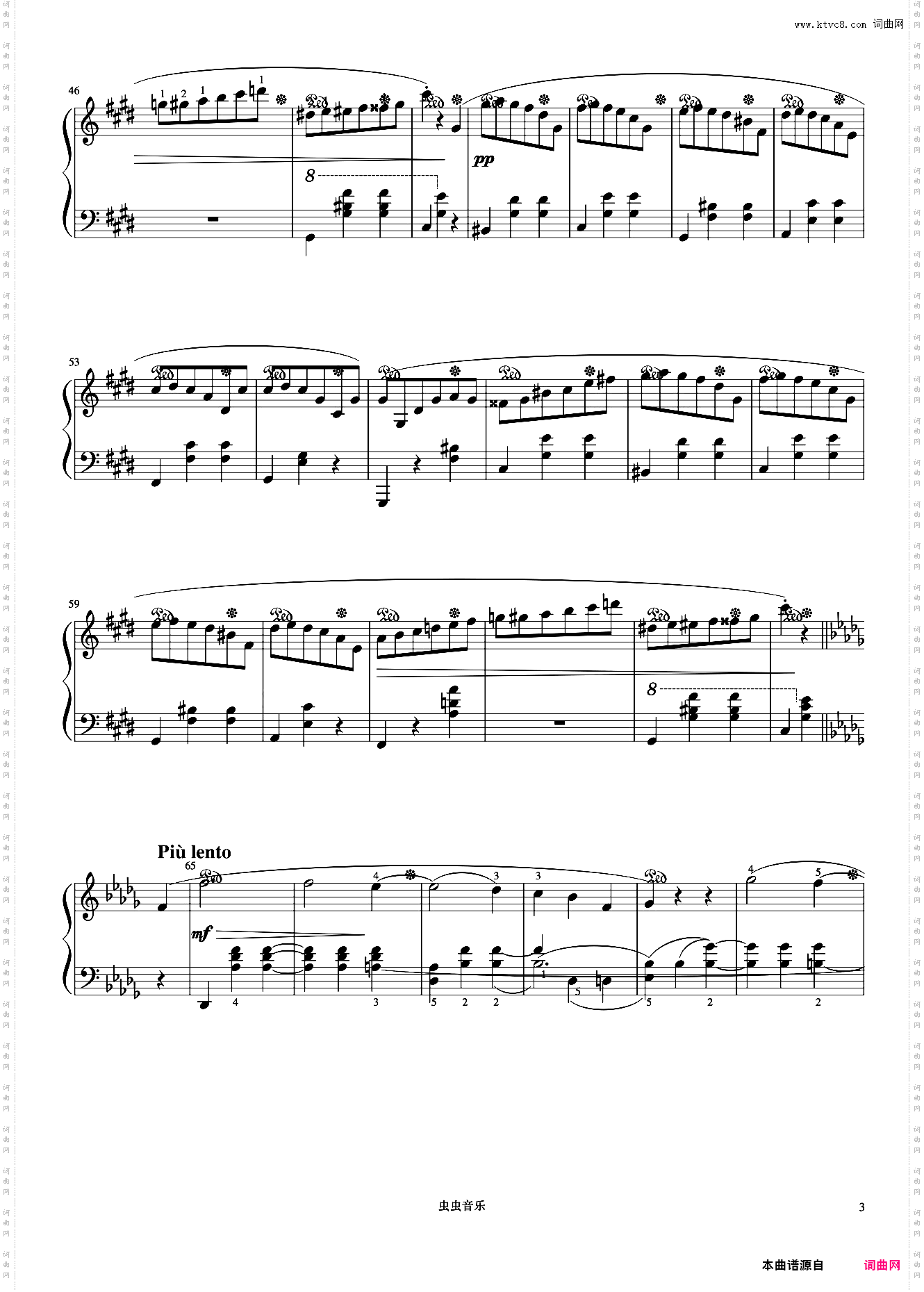 圆舞曲 Op·64 No·2《肖邦圆舞曲集》