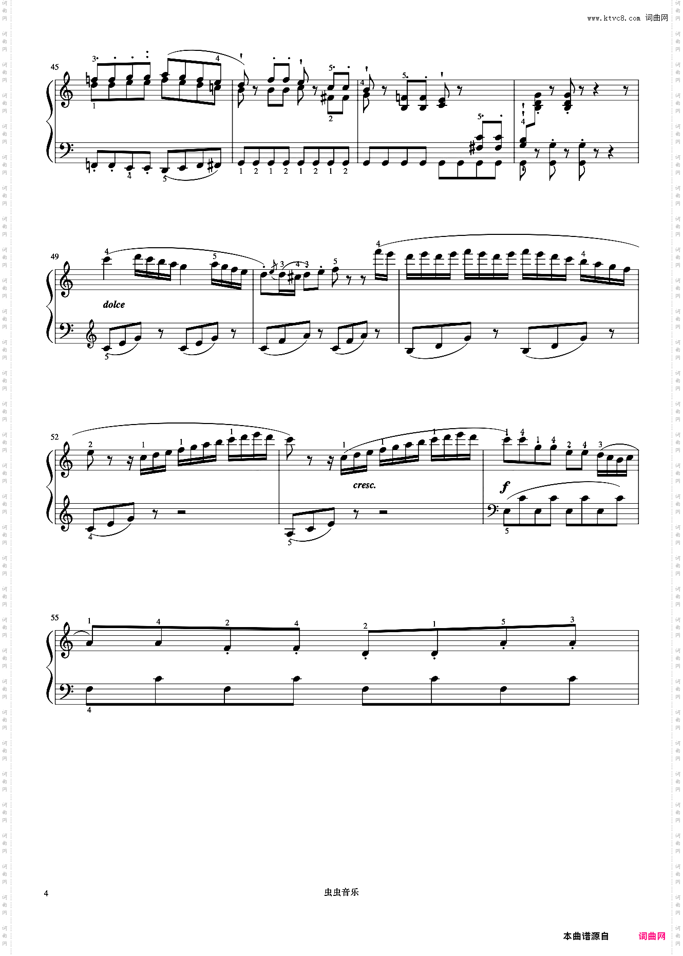 小奏鸣曲 Op·36 No·3 第一乐章《小奏鸣曲集》