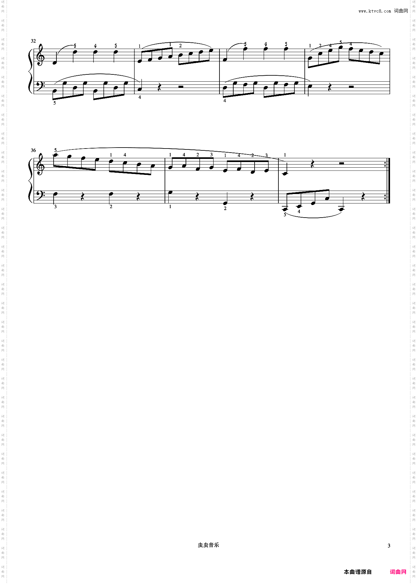 小奏鸣曲Op·36 No·1 第一乐章《小奏鸣曲集》