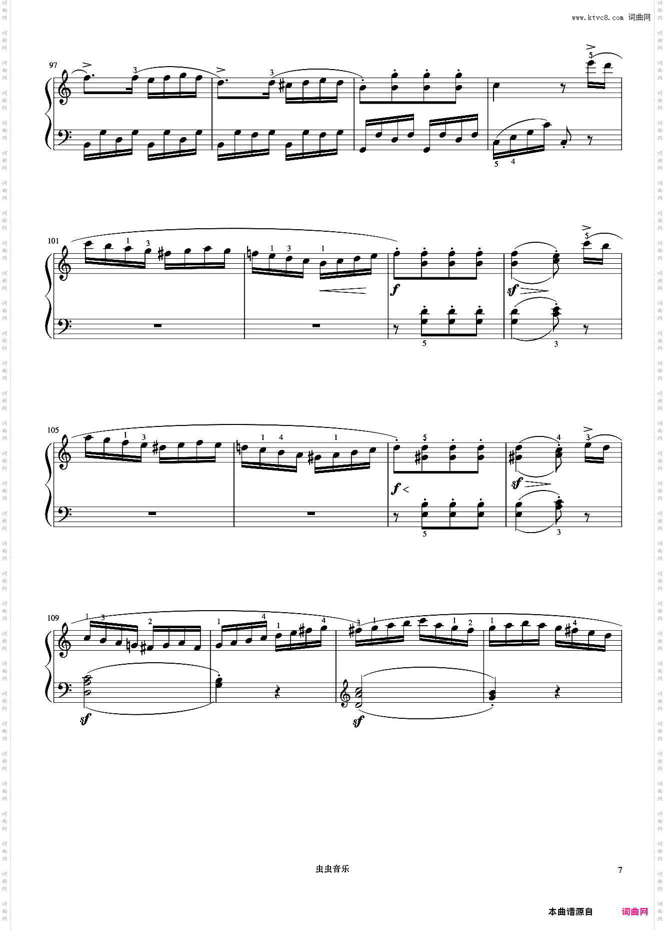 小奏鸣曲 Op·20 No·1 第三乐章《小奏鸣曲集》