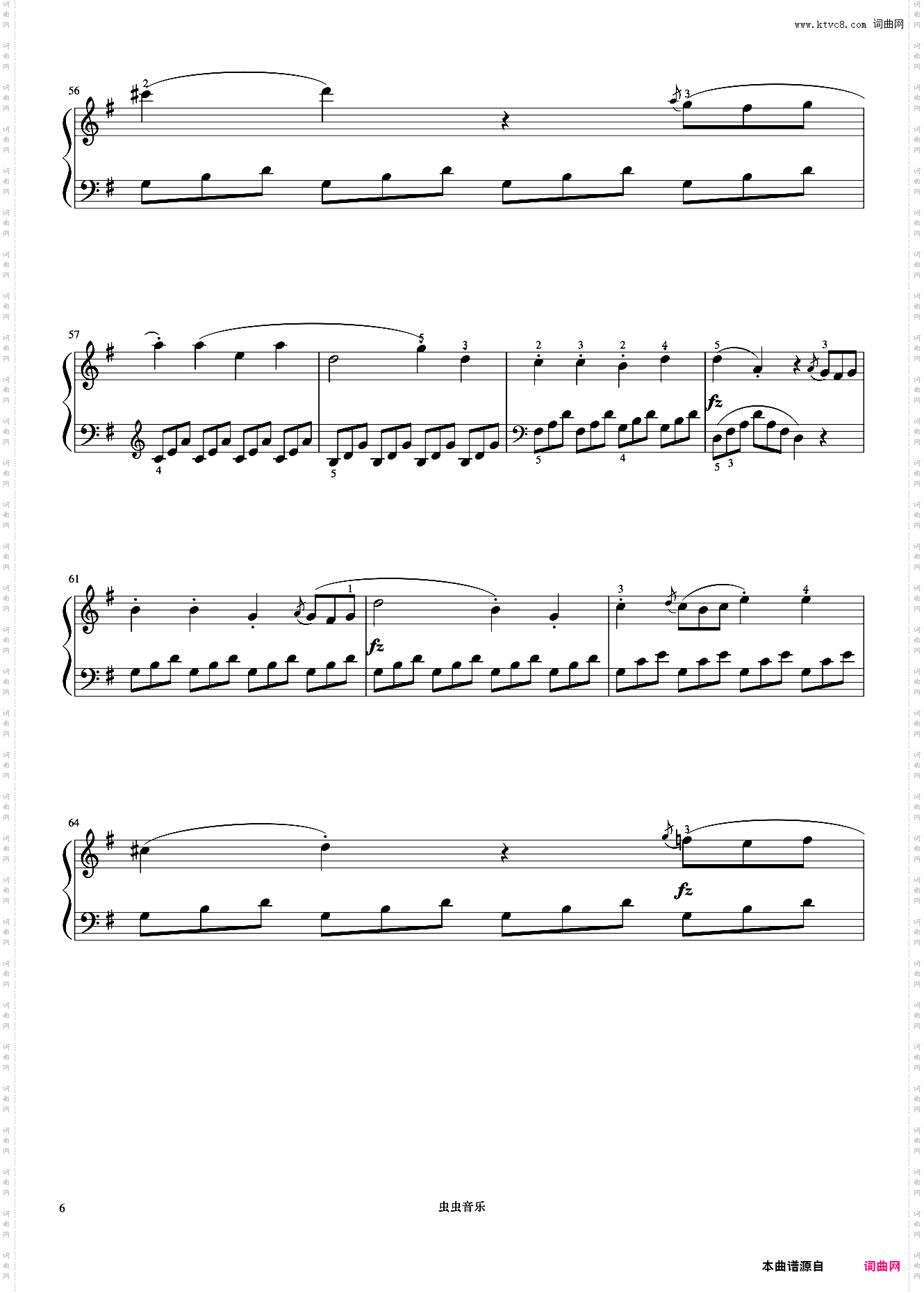 小奏鸣曲 Op·36 No·5 第一乐章《小奏鸣曲集》